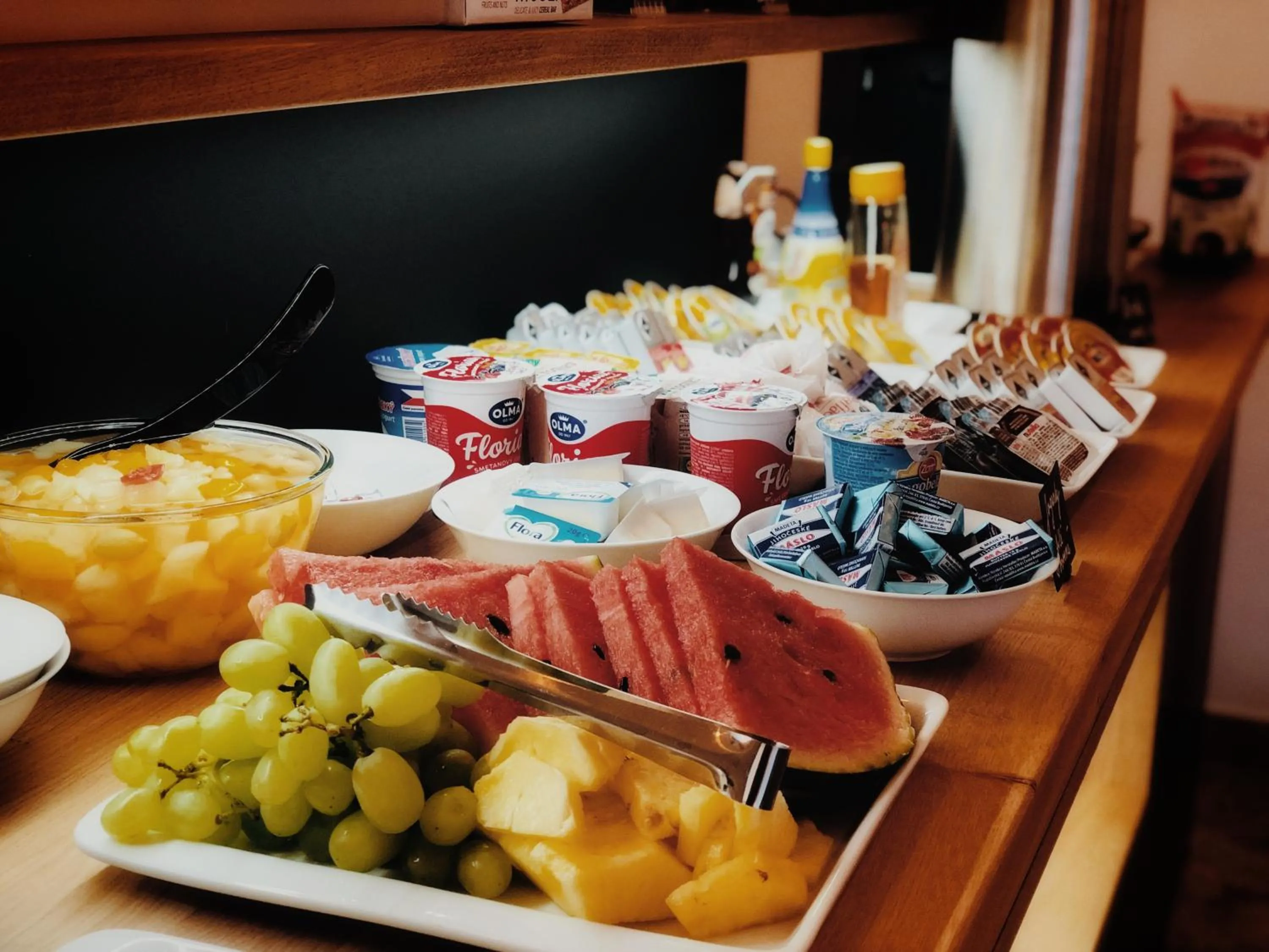 Buffet breakfast in Pension MONO - Adults Only