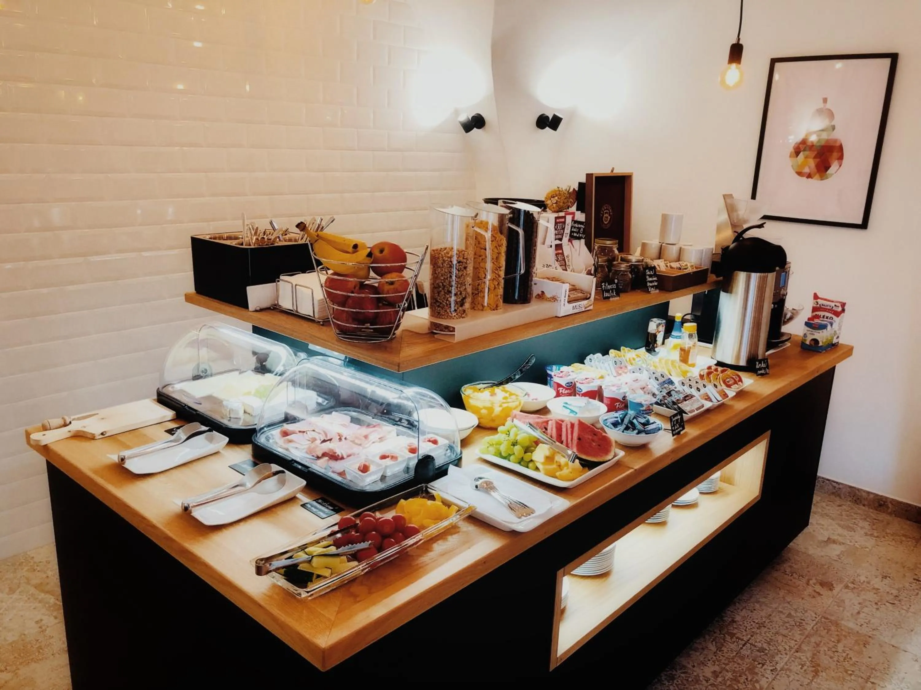 Buffet breakfast in Pension MONO - Adults Only
