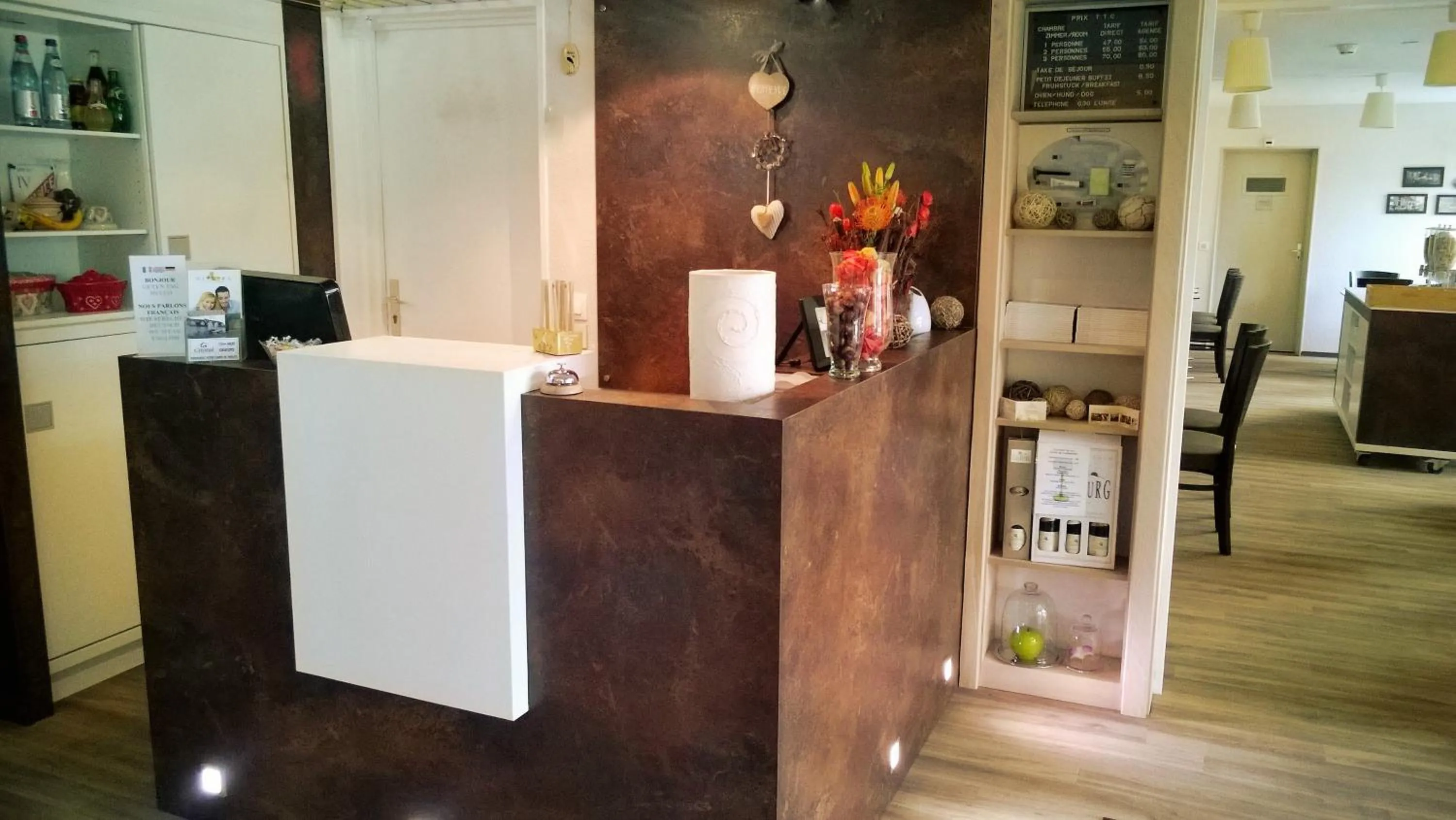 Lobby or reception in Hôtel d'Alsace