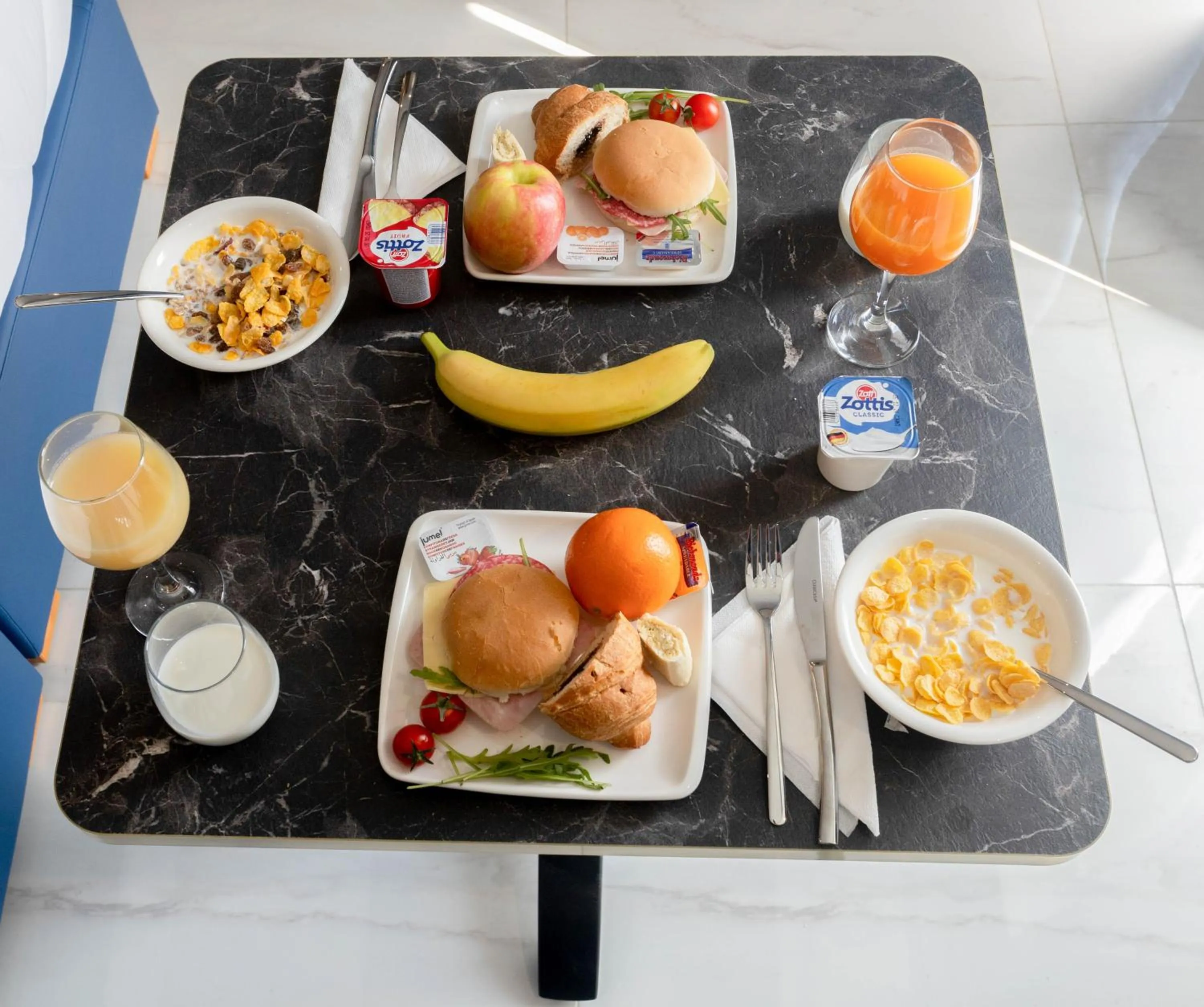 Continental breakfast in Dun Gorg Guest House