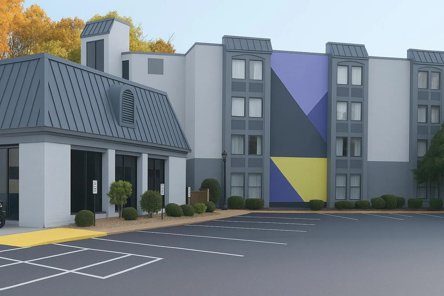 Property building in The Staunton Inn