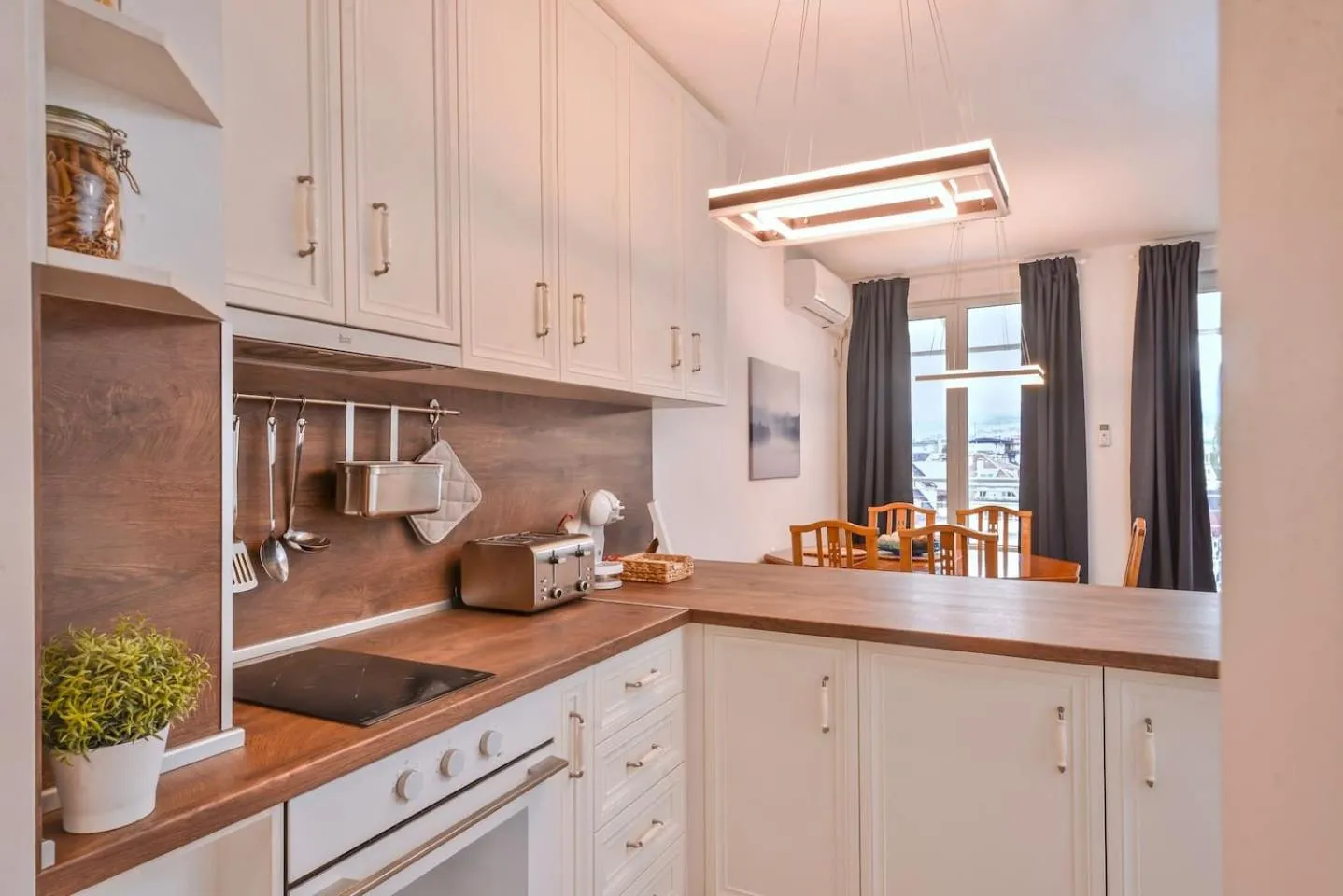 Coffee/tea facilities in Spacious 2BD 2BA Flat - South Park & Vitosha Views by Flat Mаnager