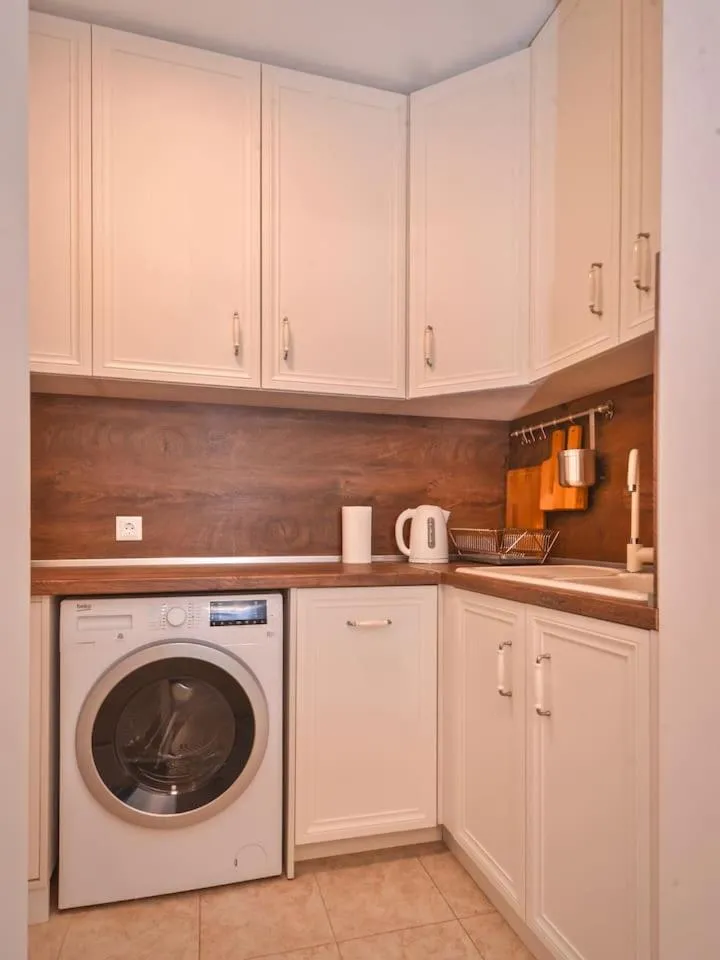 Kitchen or kitchenette in Spacious 2BD 2BA Flat - South Park & Vitosha Views by Flat Mаnager