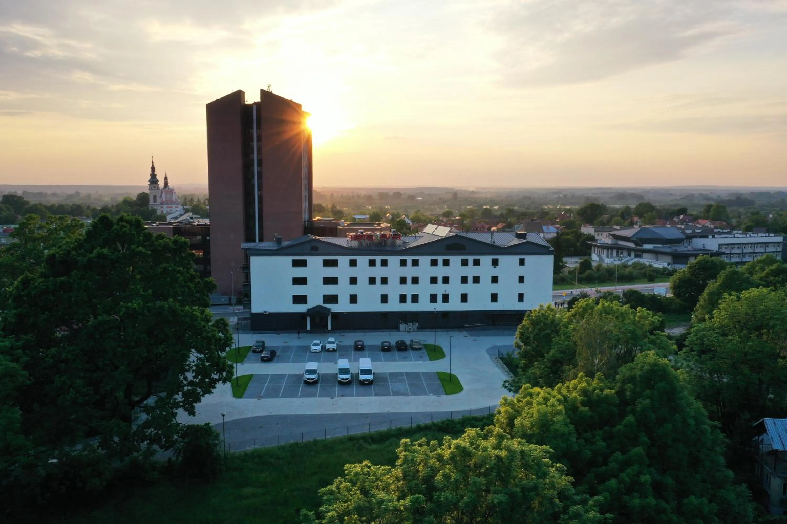 Bird's eye view in Hotel Evva
