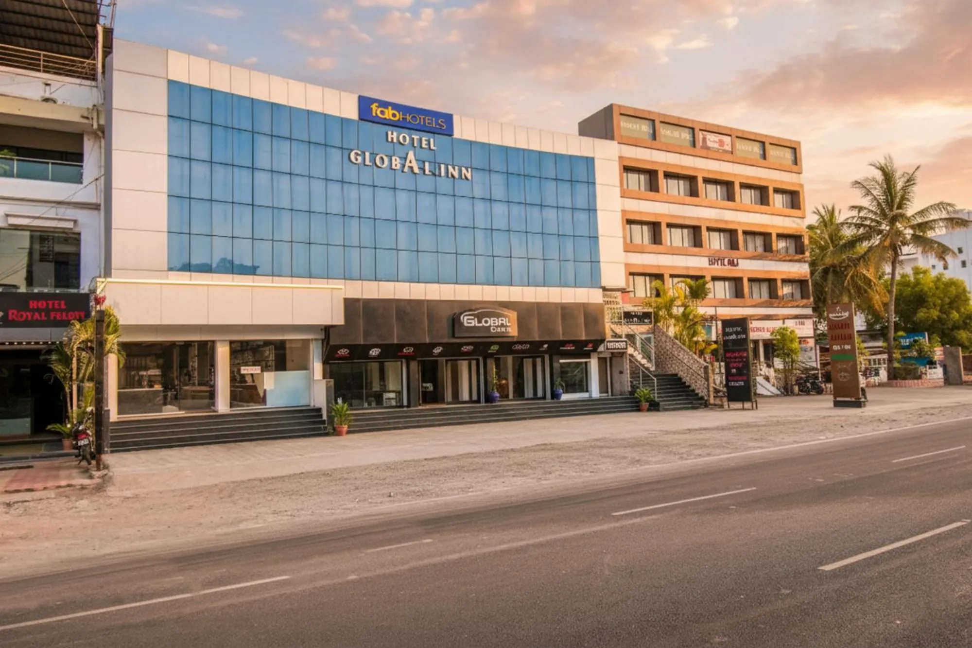 Property building in FabHotel Global Inn - Nr Sanjeevani Children's Hospital