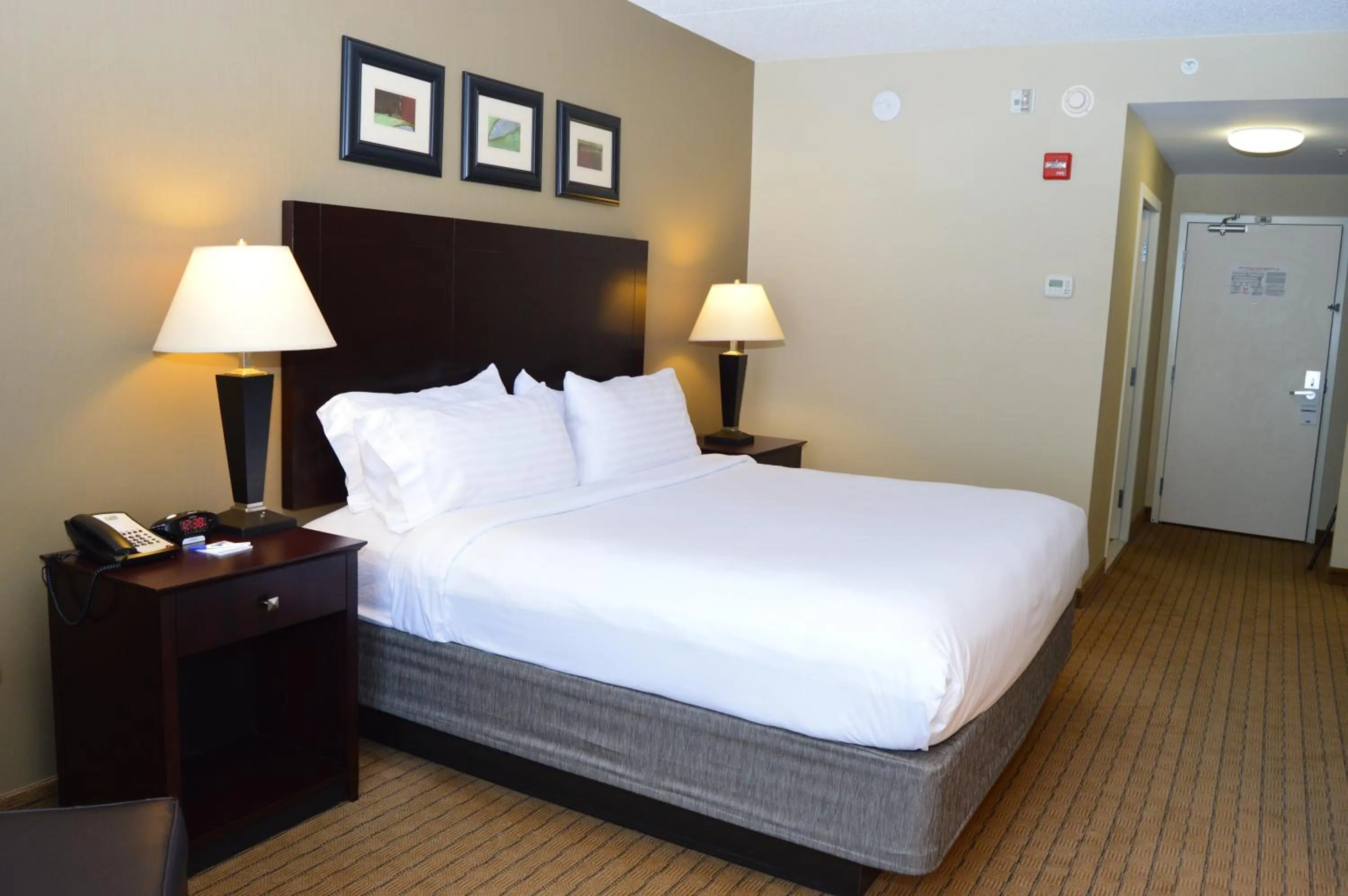 Photo of the whole room, Bed in Holiday Inn Express & Suites Malone by IHG