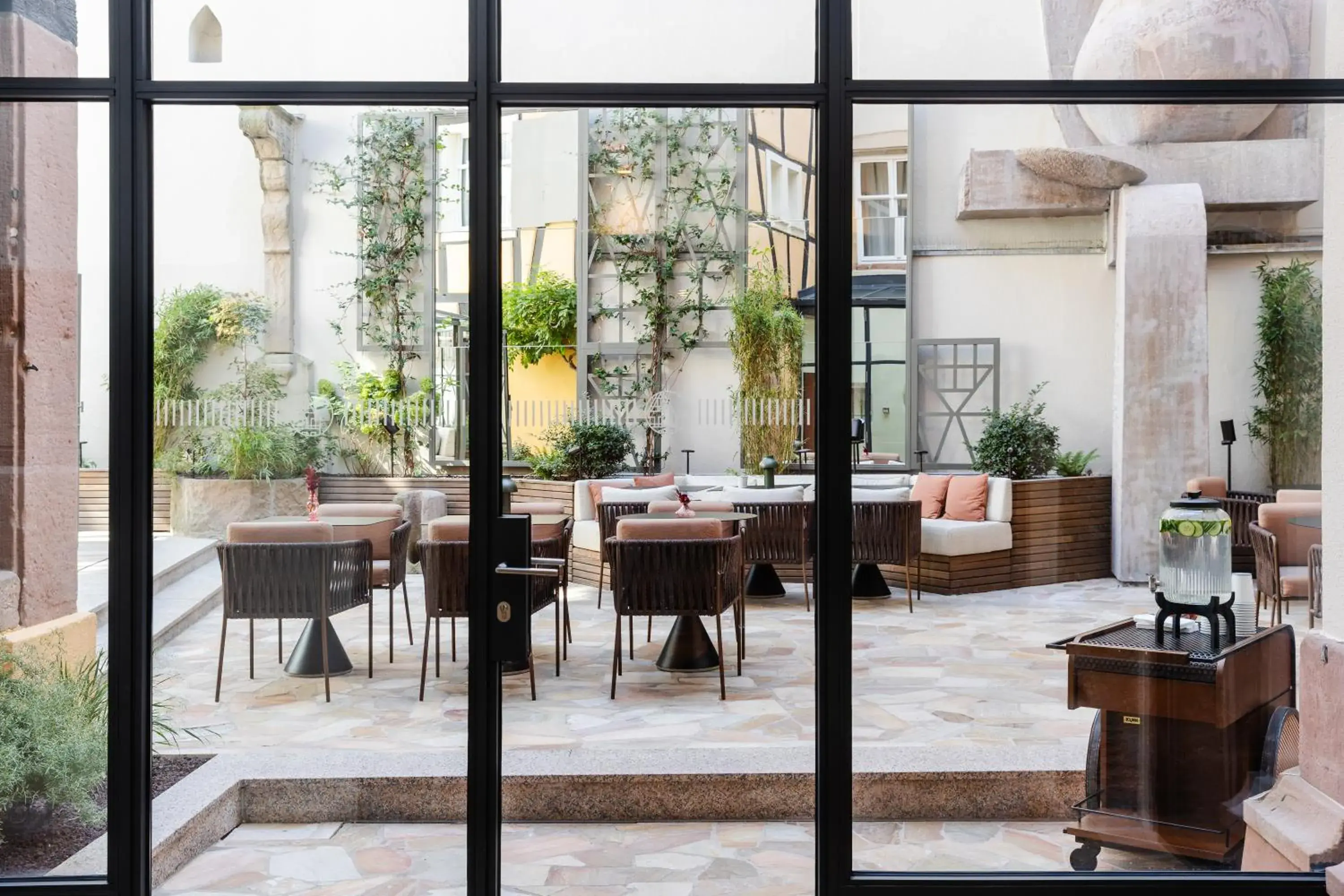 Property building in Hotel Le Colombier Property building in Hotel Le Colombier