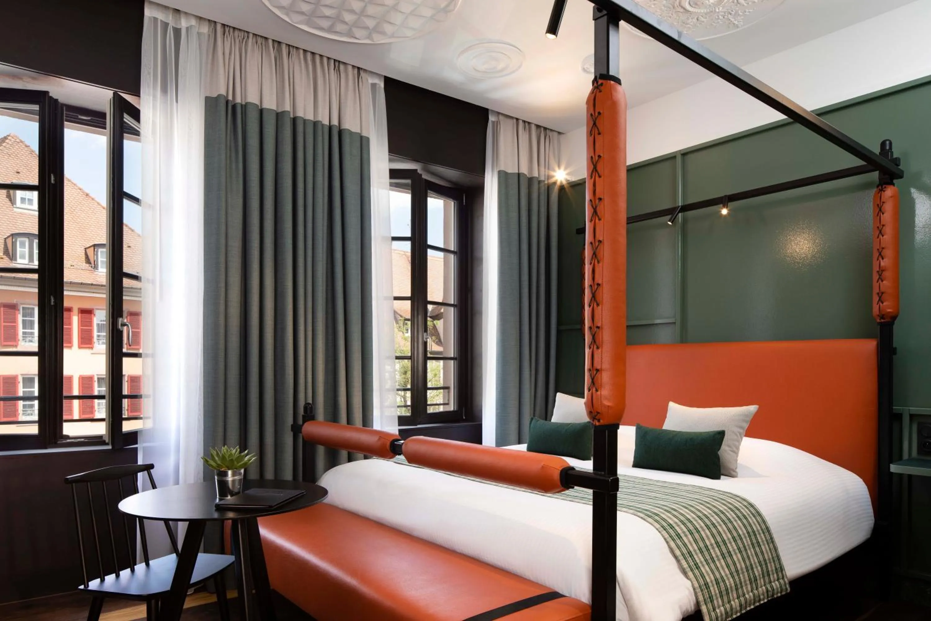 Photo of the whole room, Bed in Hotel Le Colombier