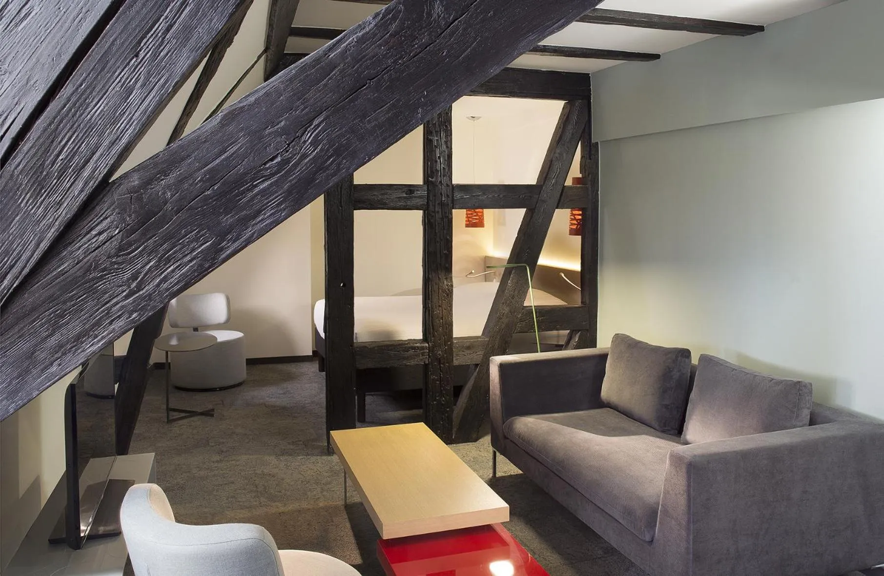 Photo of the whole room in Hotel Le Colombier