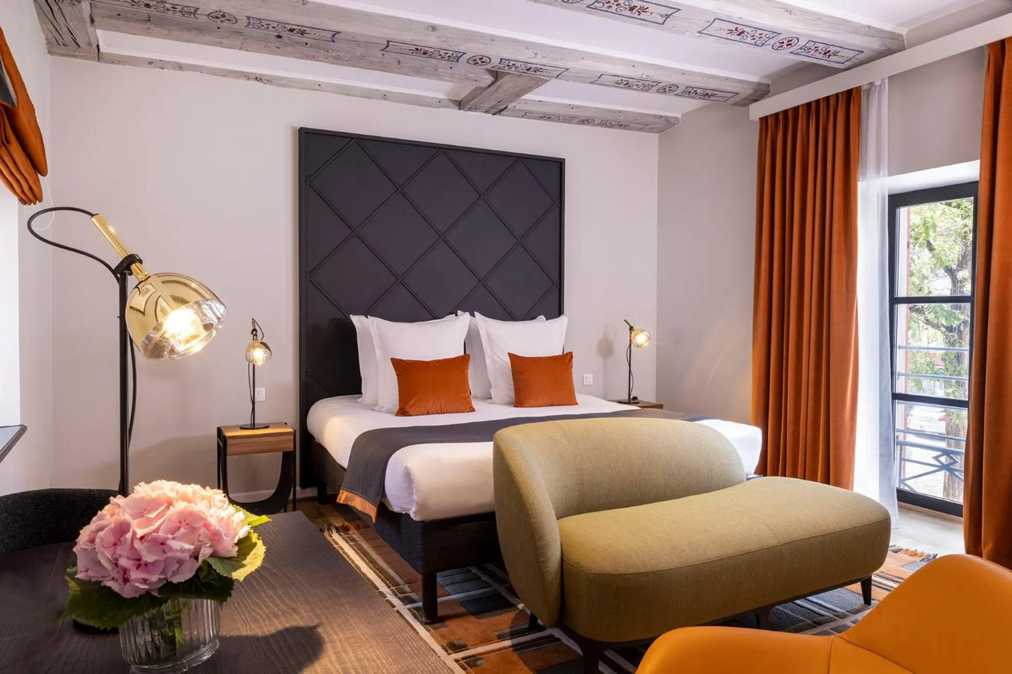 Photo of the whole room, Bed in Hotel Le Colombier