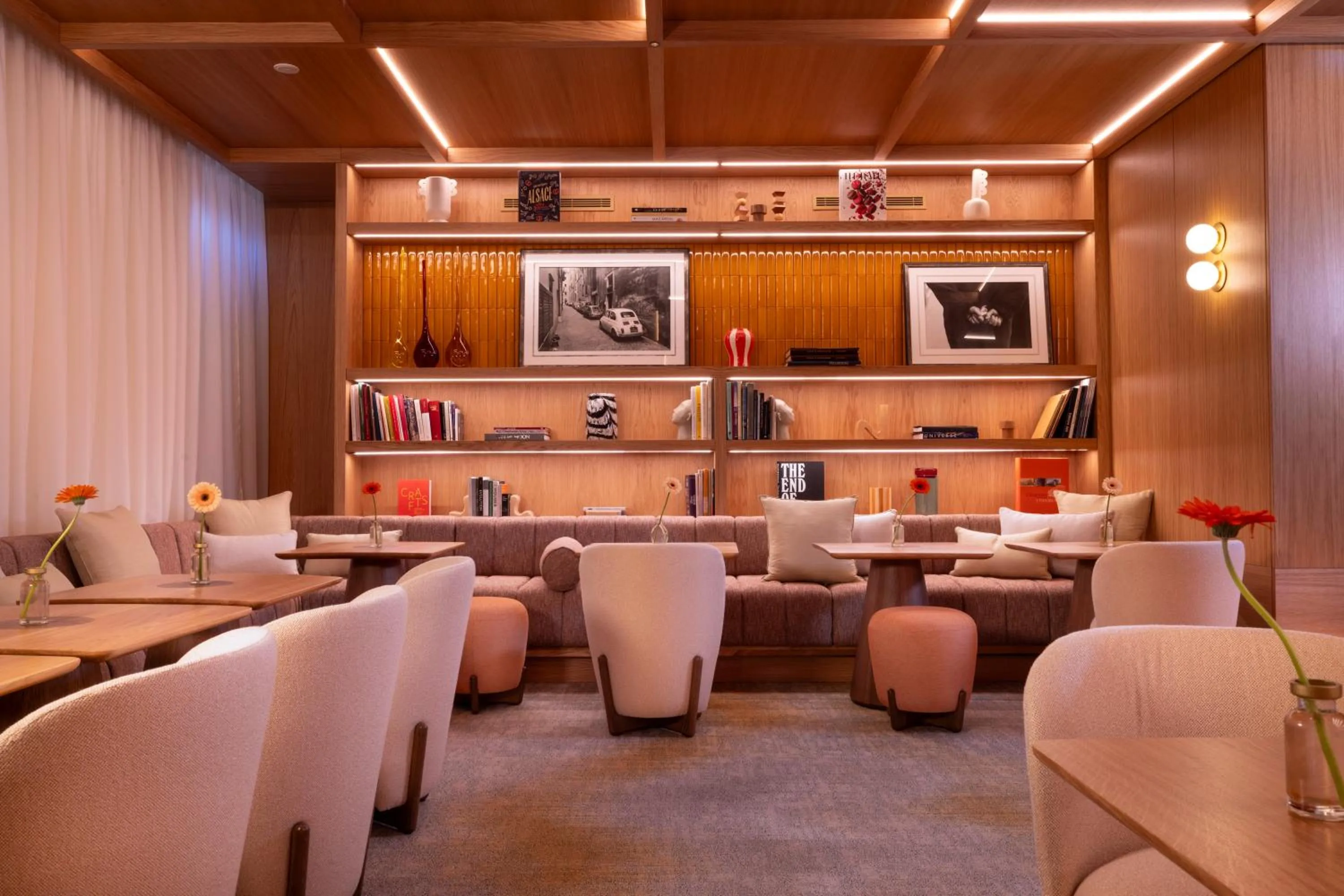 Living room in Hotel Le Colombier