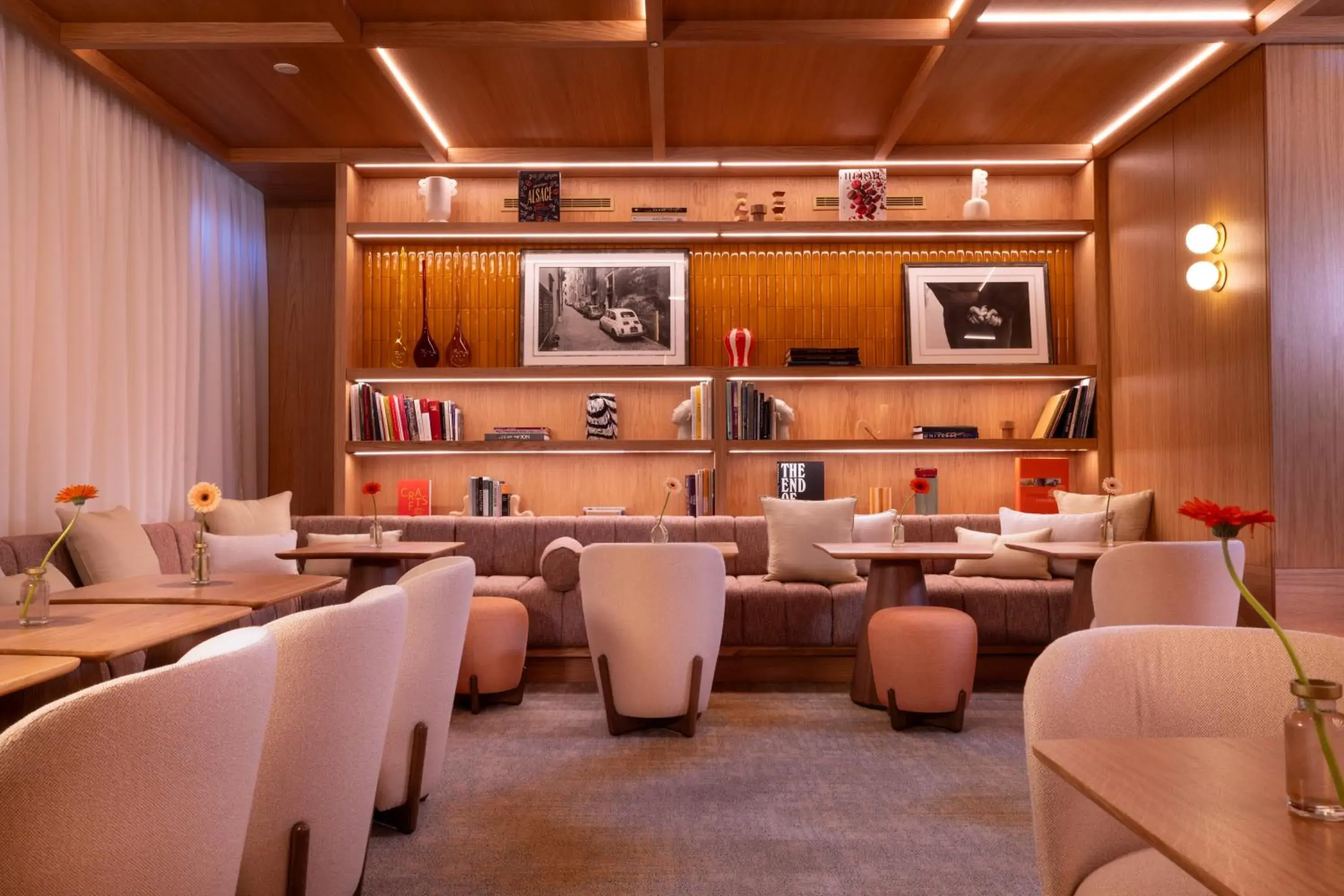 Living room in Hotel Le Colombier Living room in Hotel Le Colombier