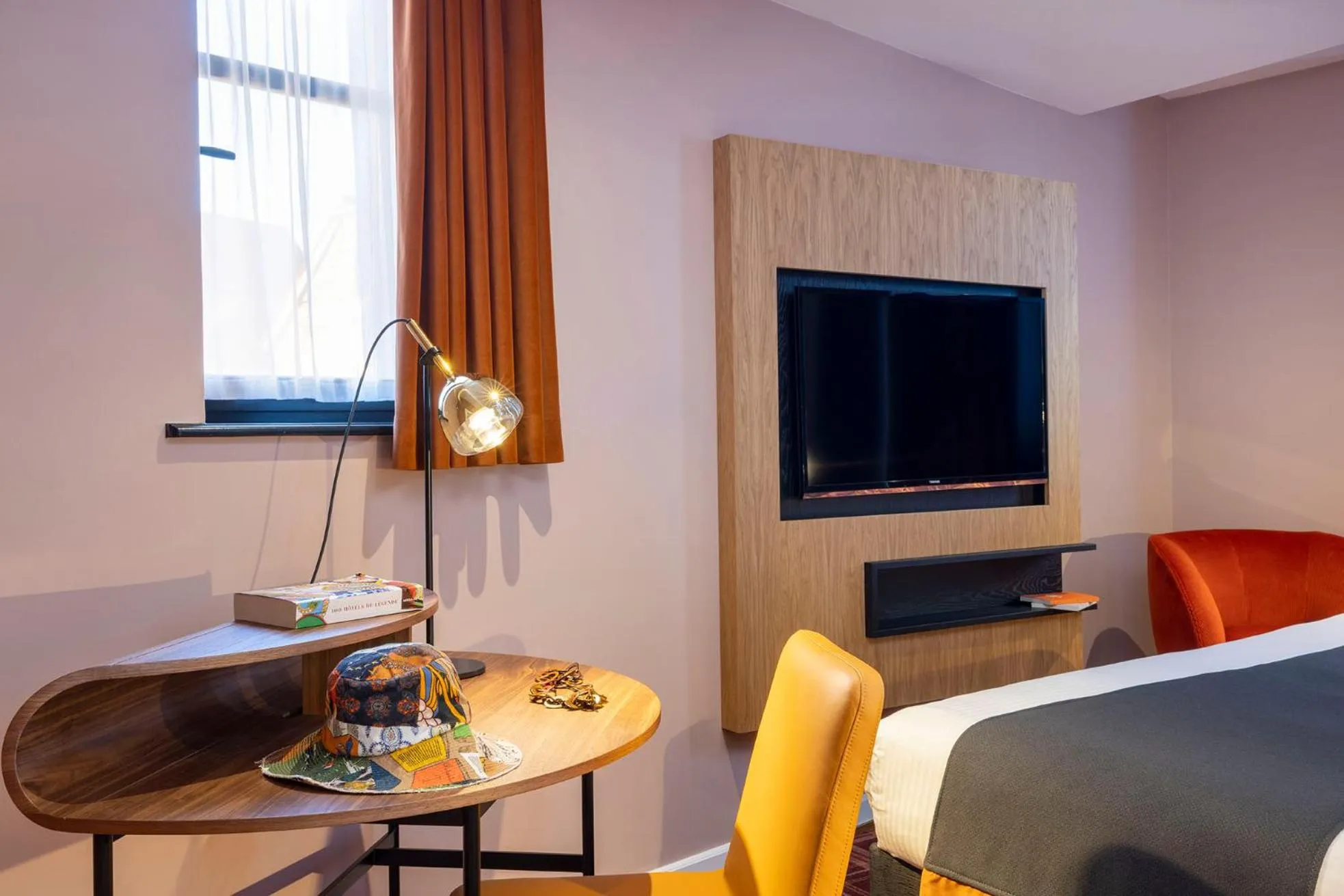 Bedroom, Bed in Hotel Le Colombier