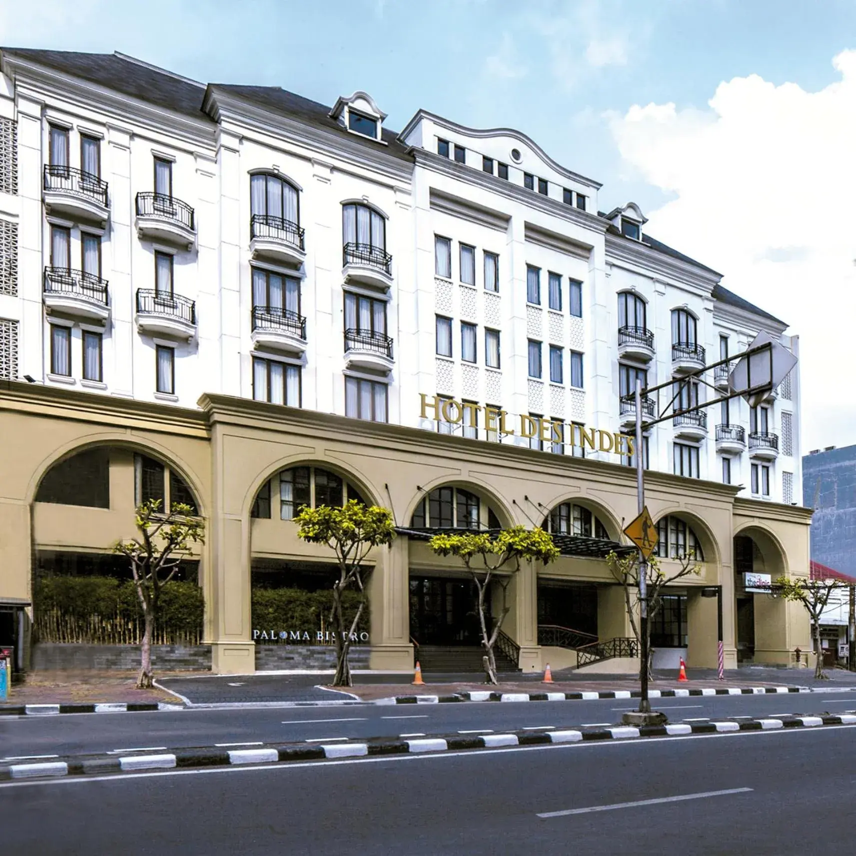 Property building in Hotel Des Indes Menteng Property building in Hotel Des Indes Menteng