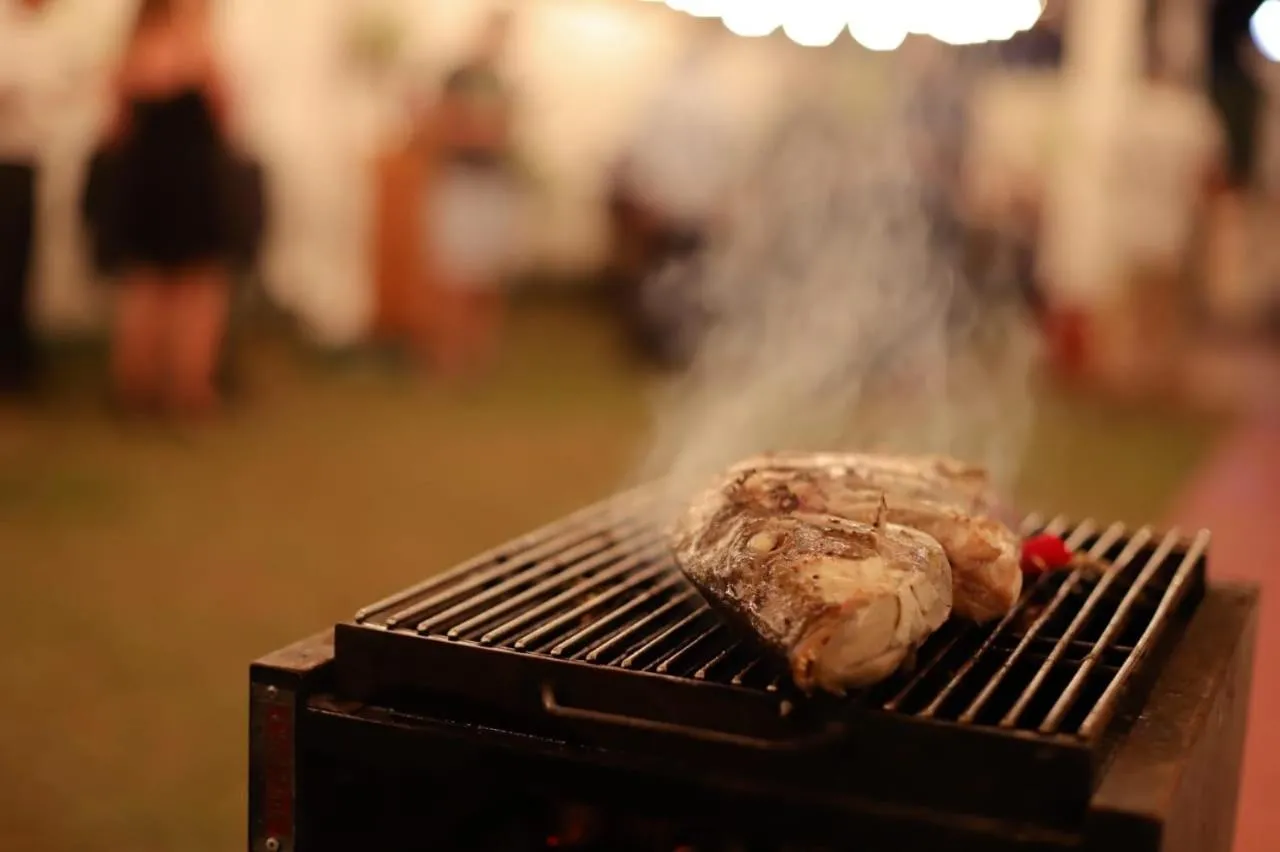 BBQ facilities in Sky Hostel Negombo