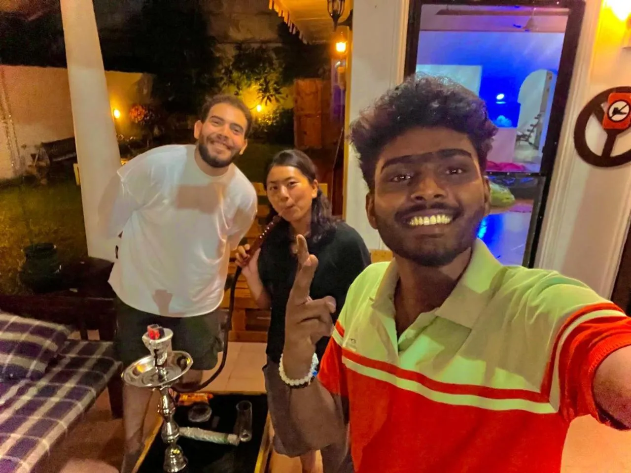 Guests in Sky Hostel Negombo