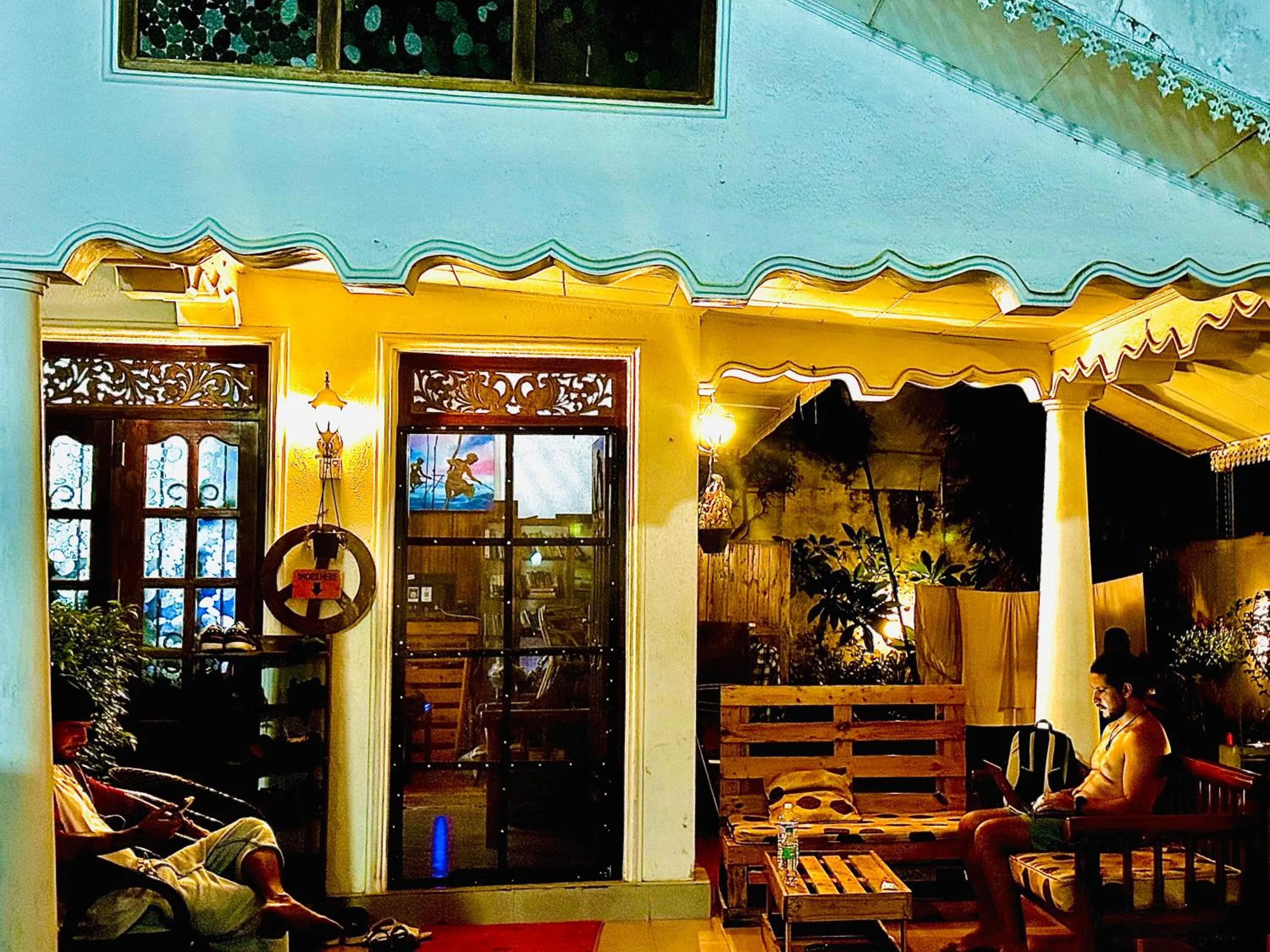 Lobby or reception in Sky Hostel Negombo