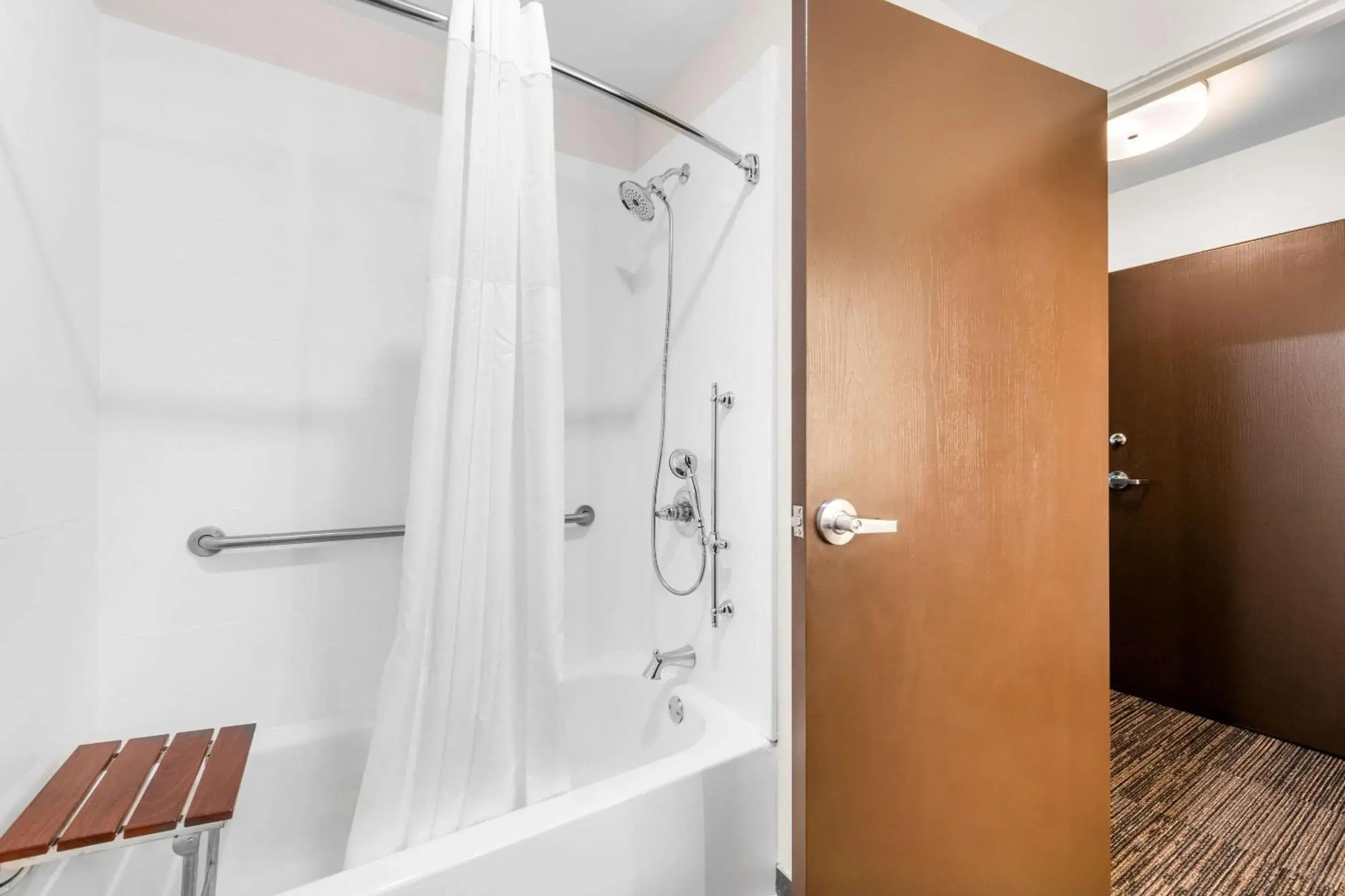 Bathroom in Sleep Inn & Suites Pigeon Forge Downtown Bathroom in Sleep Inn & Suites Pigeon Forge Downtown