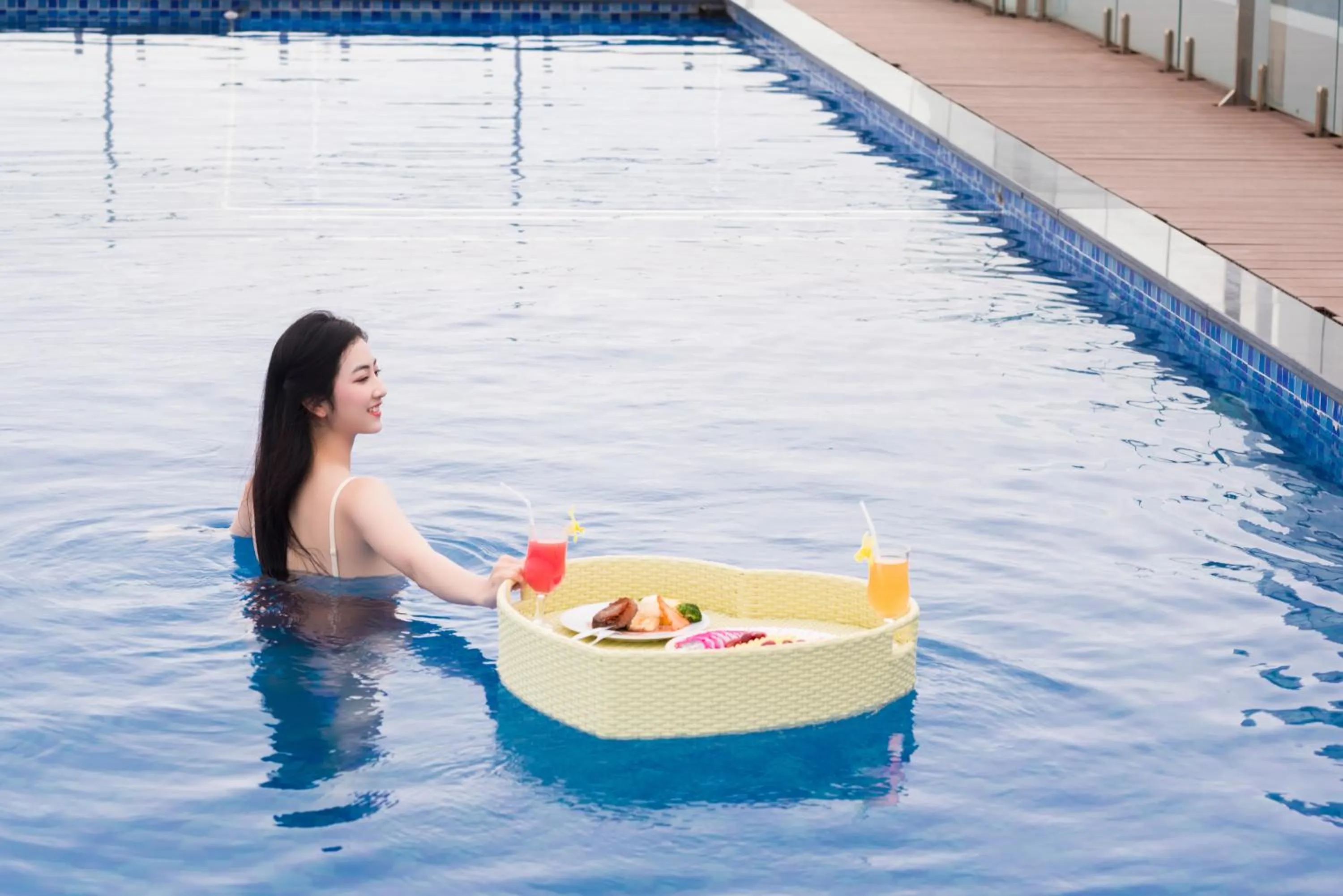 Swimming pool in Minh Chau Pearl Hotel & Spa - Quan Lan Island