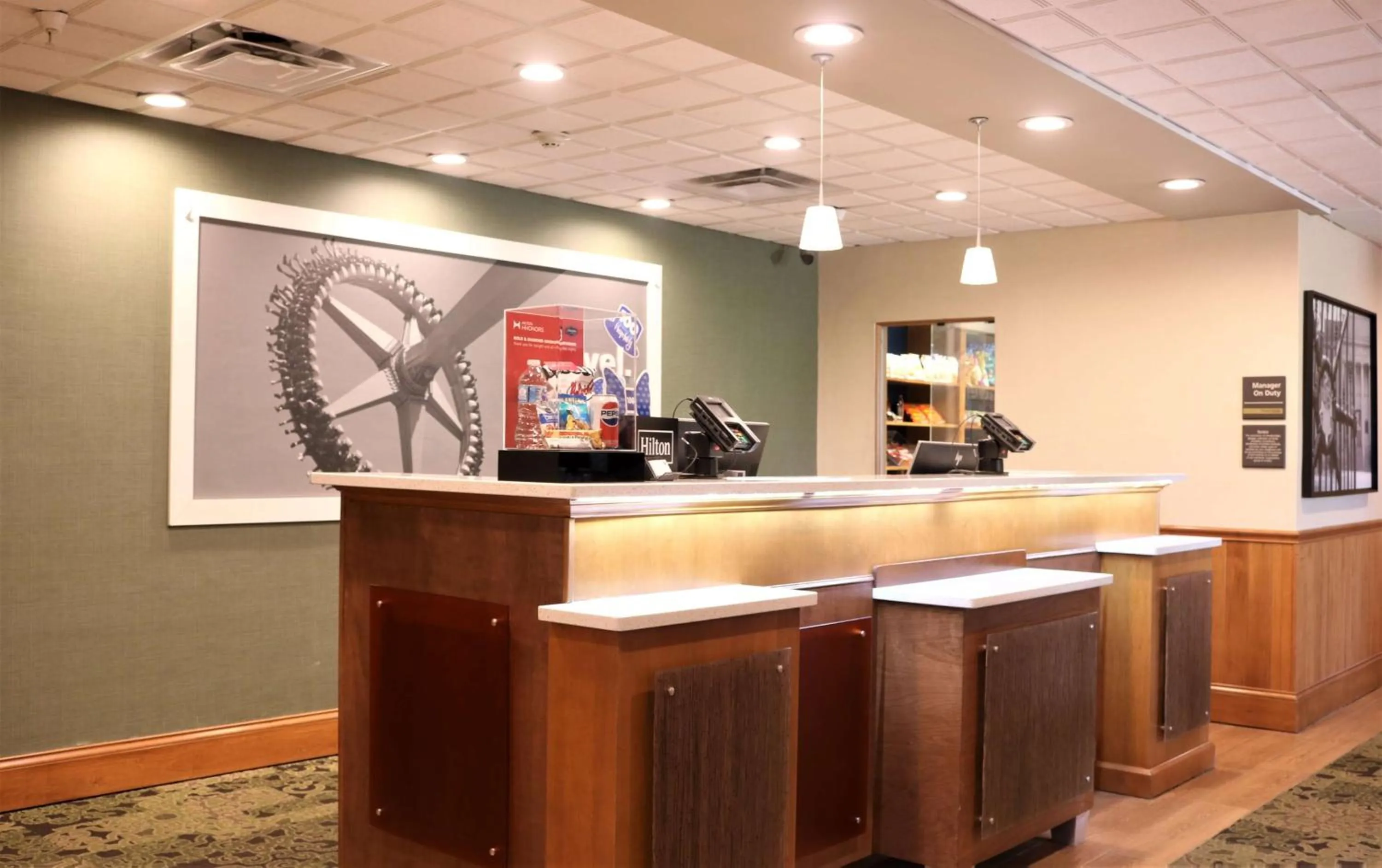 Lobby or reception in Hampton Inn & Suites Fremont