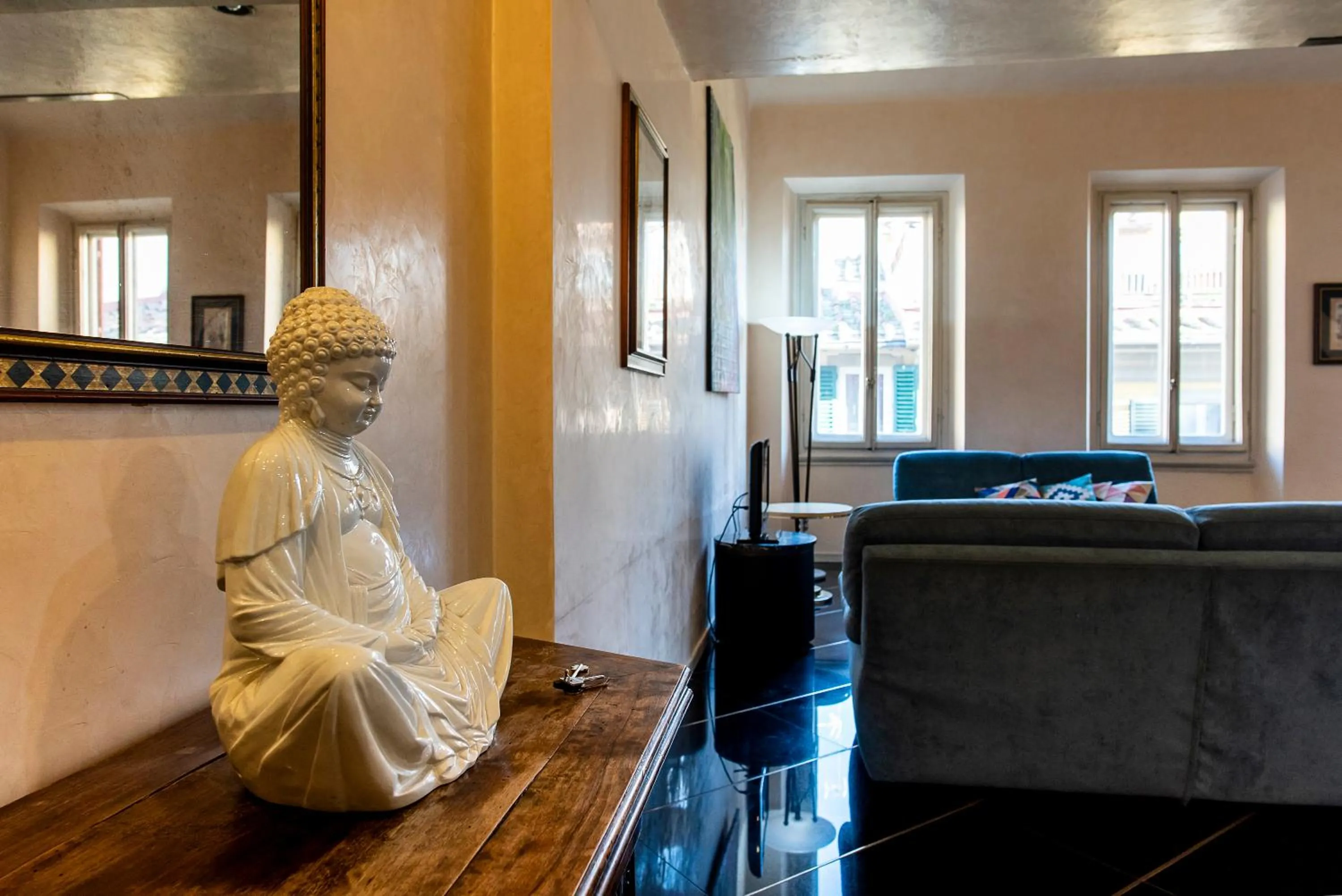Living room in Borgo San Lorenzo Attico Duomo