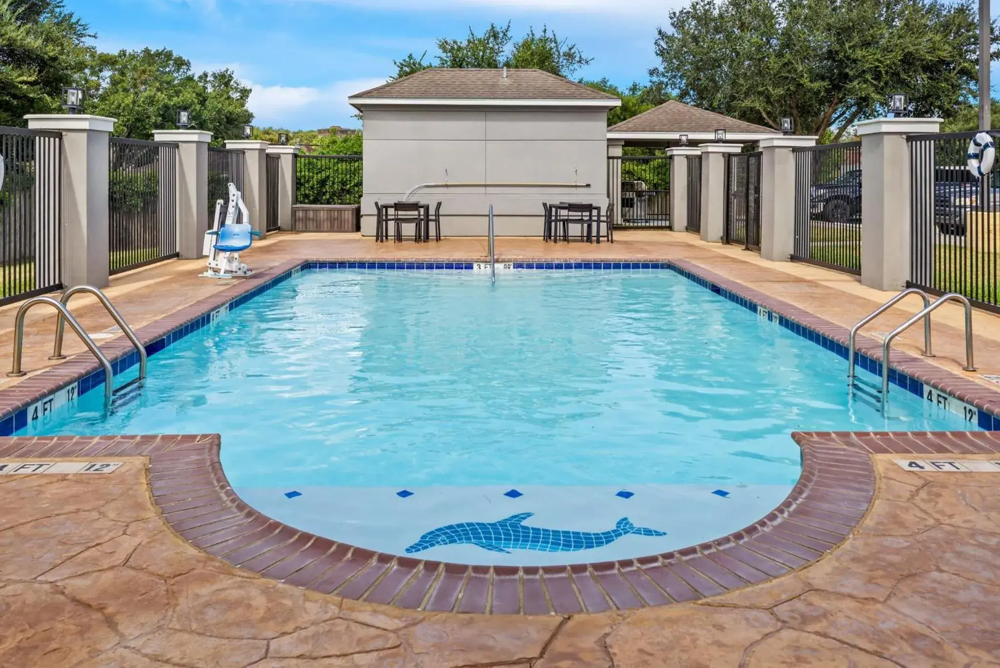 Swimming pool in Candlewood Victoria by IHG Swimming pool in Candlewood Victoria by IHG