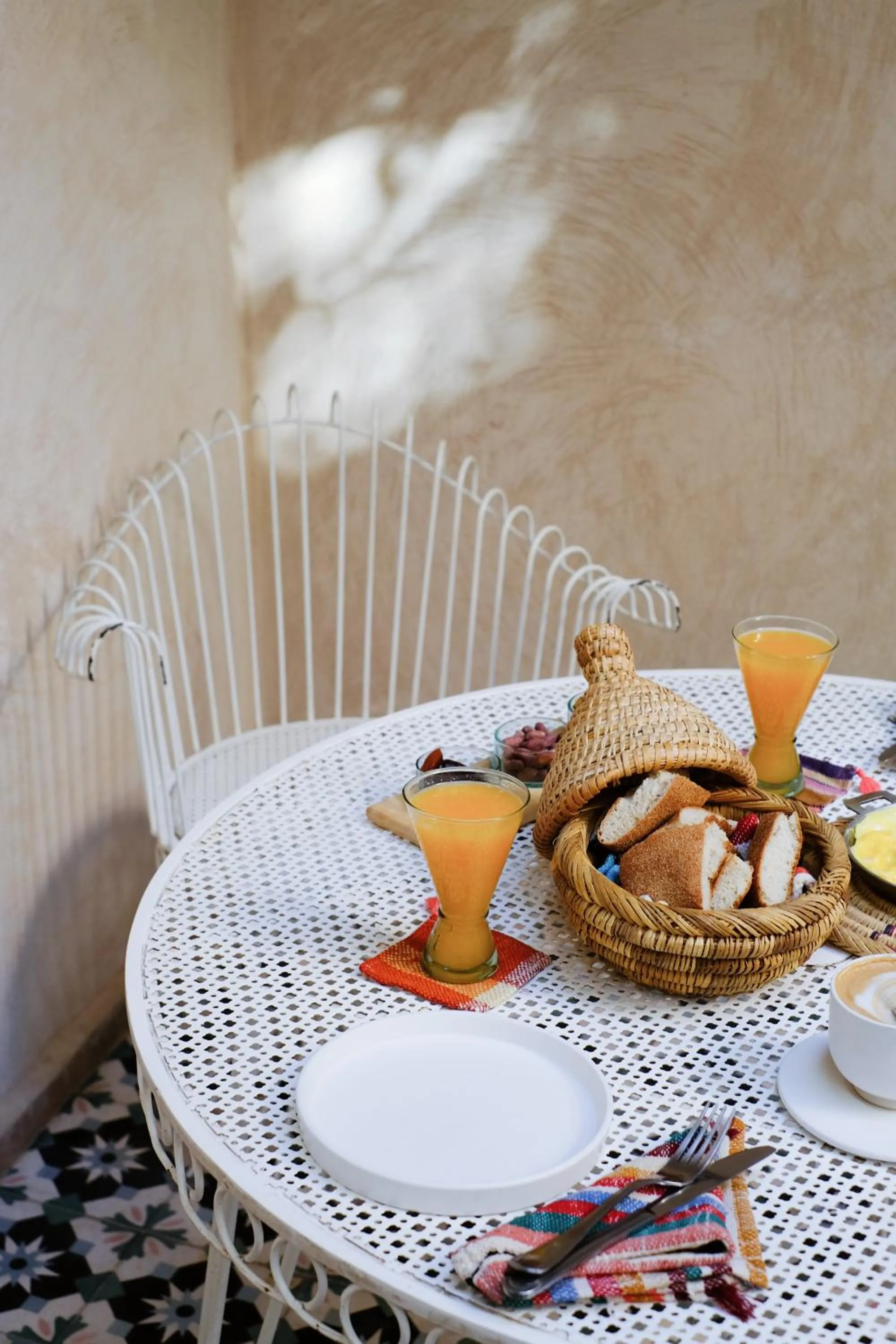 Breakfast in Riad L'Atelier
