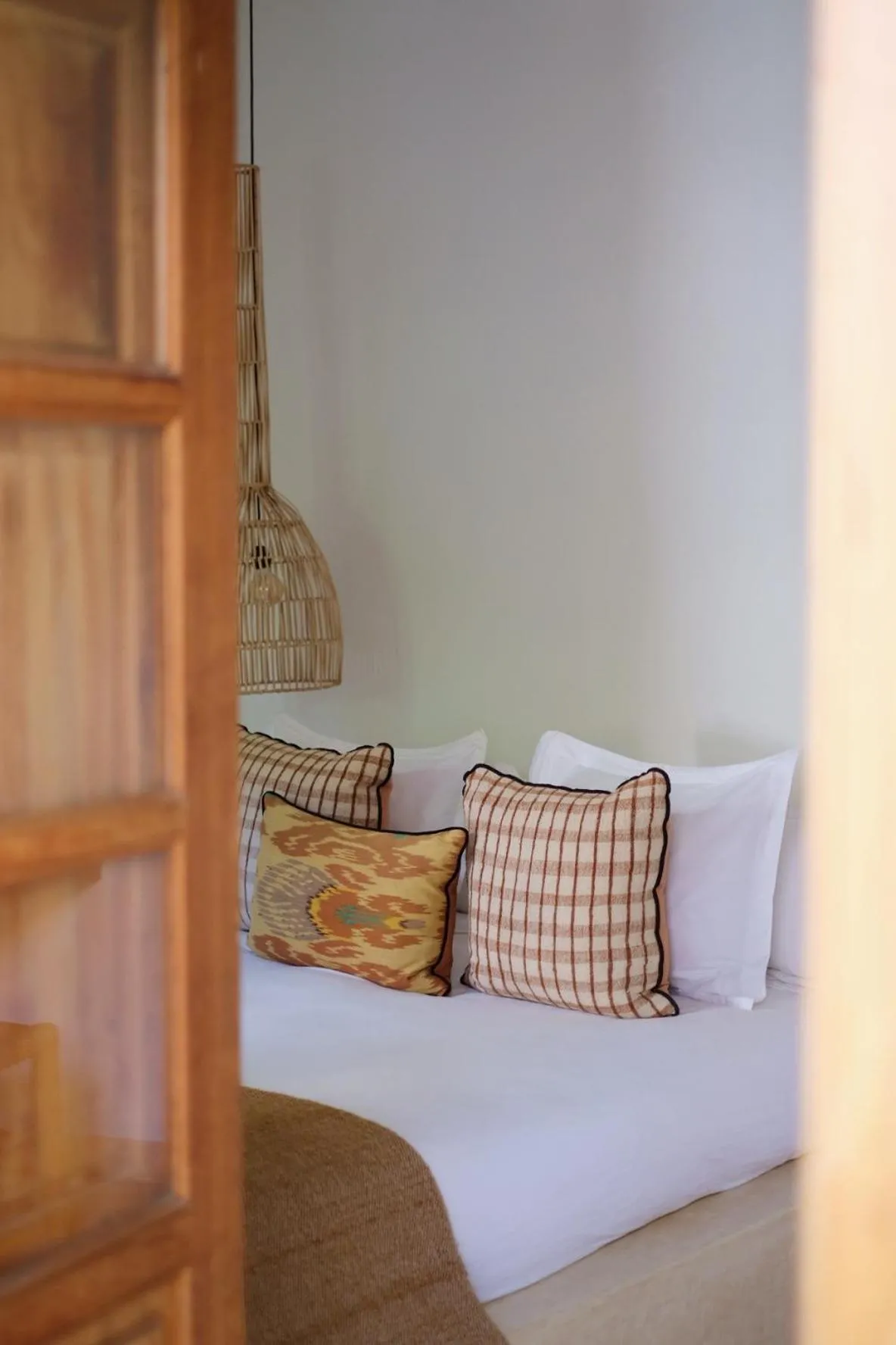 Bed in Riad L'Atelier