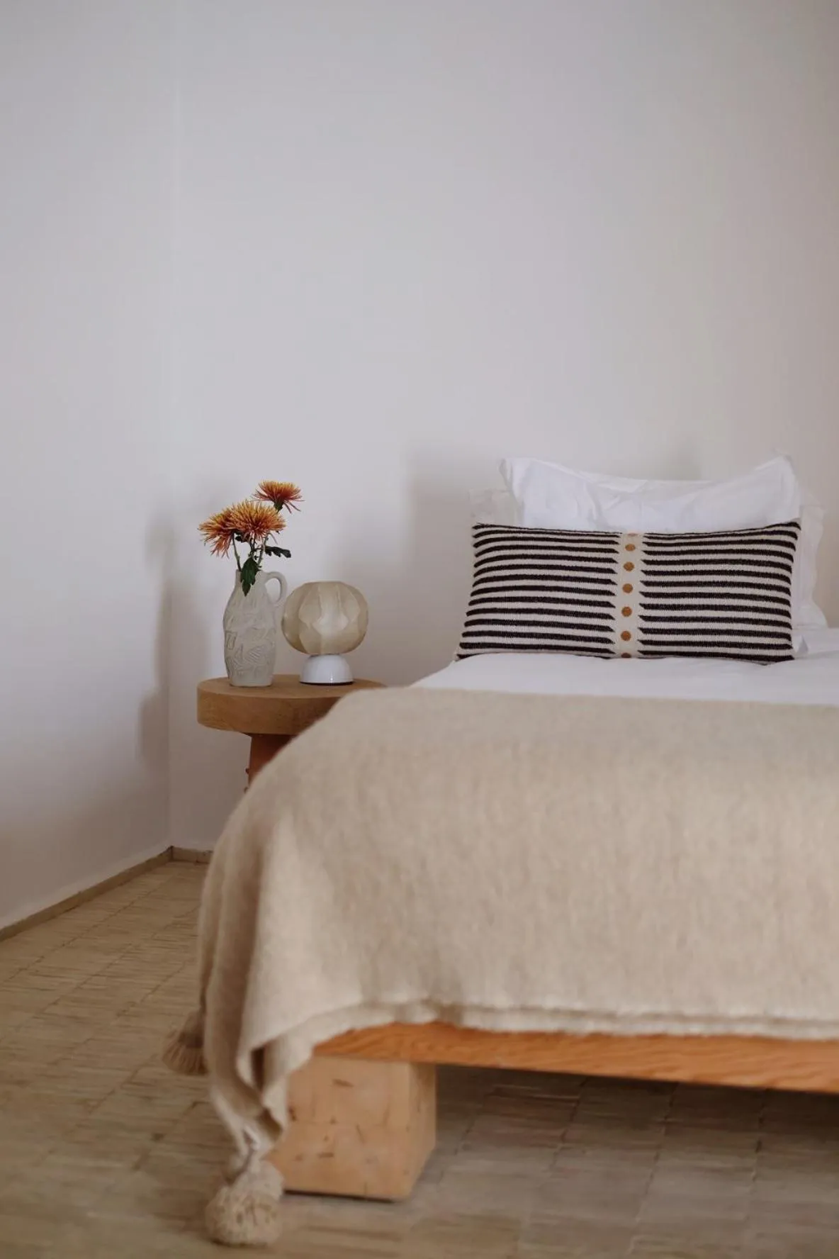 Bed in Riad L'Atelier