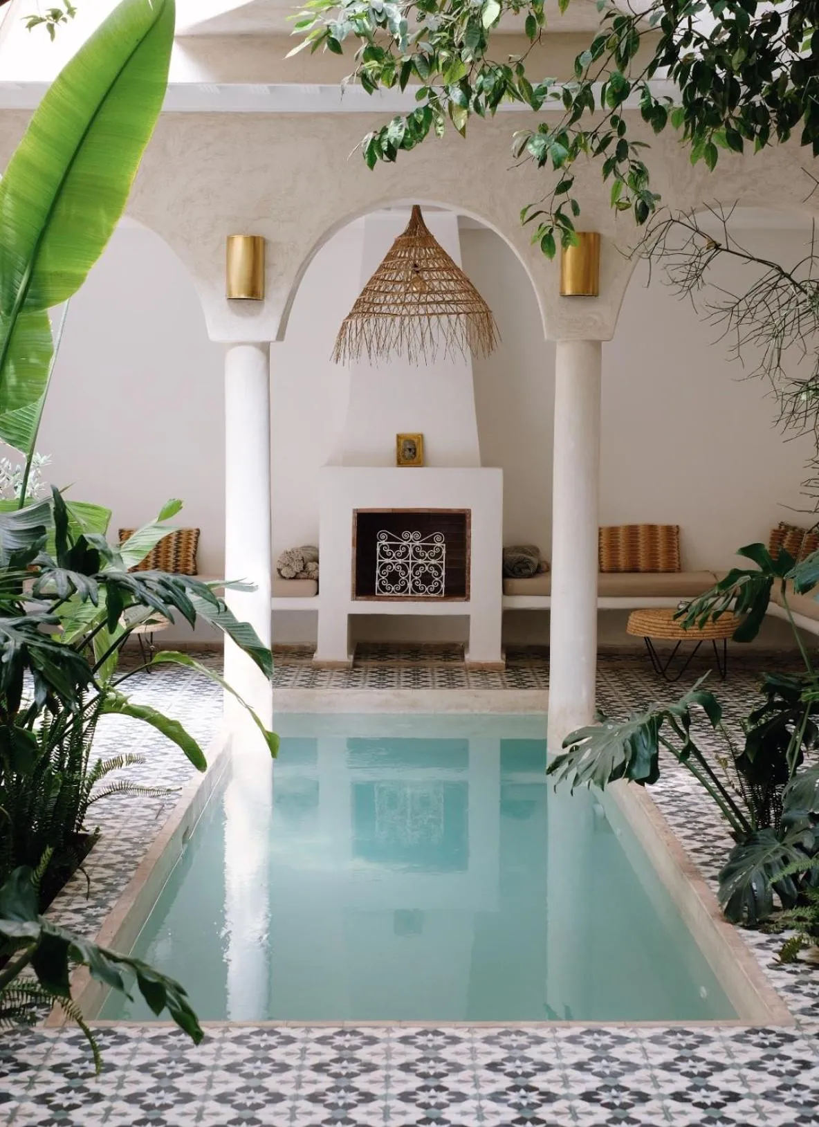 Swimming pool in Riad L'Atelier