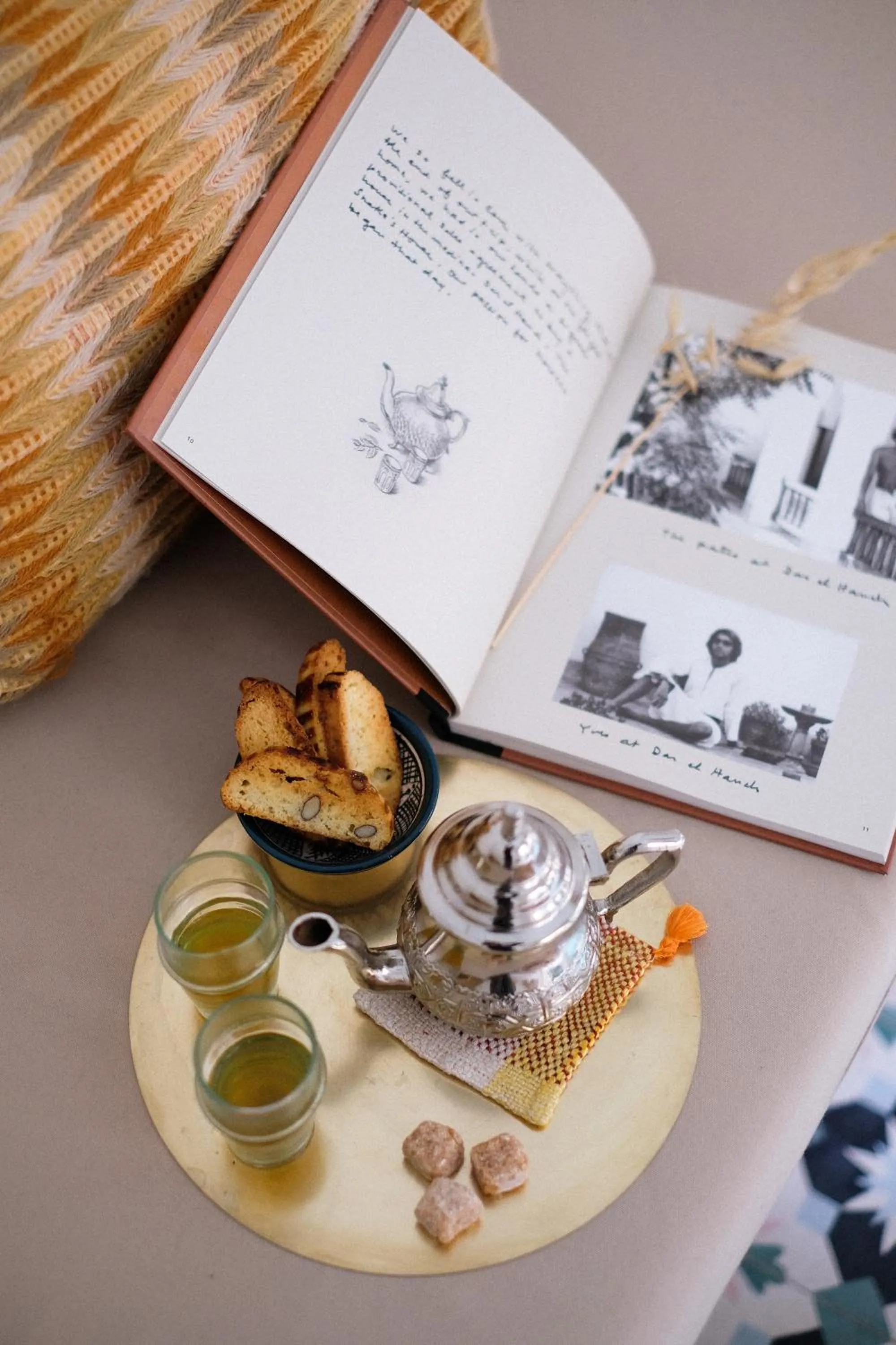 Food and drinks in Riad L'Atelier
