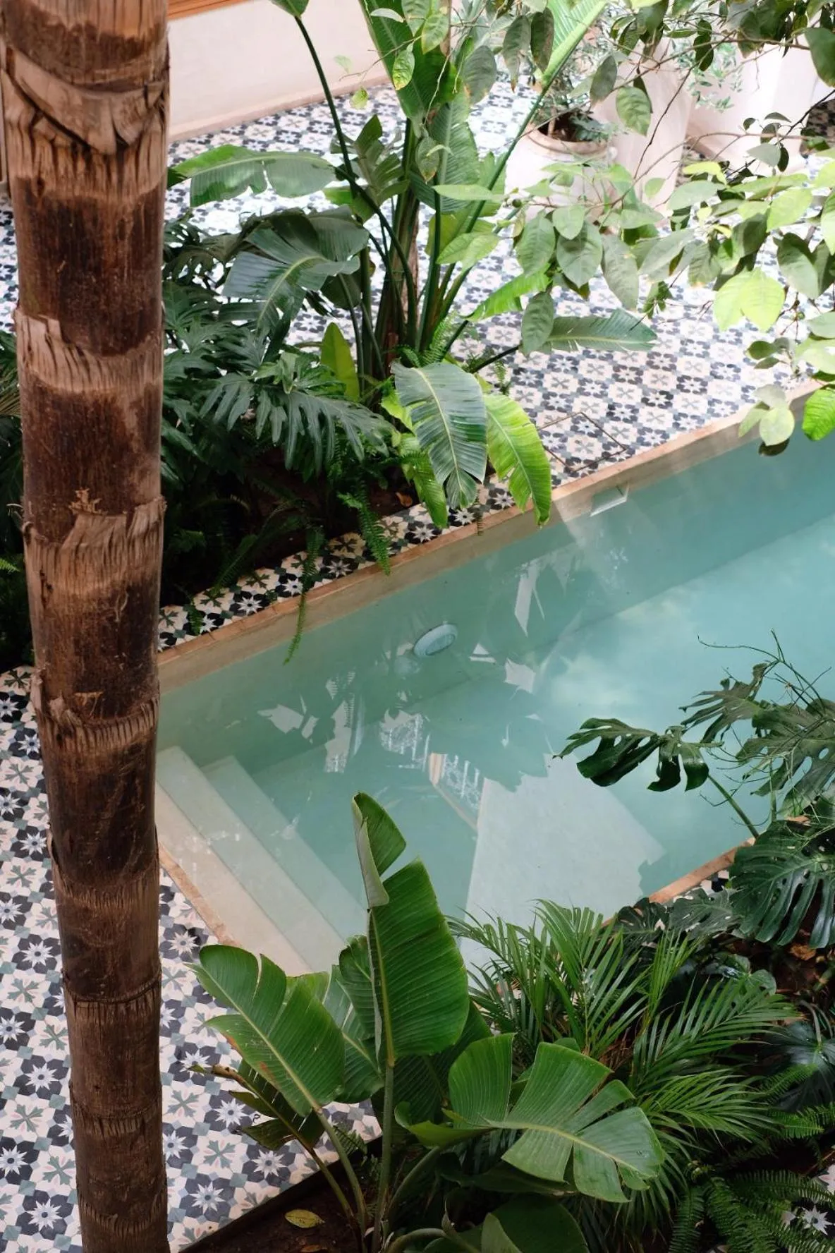 Swimming pool in Riad L'Atelier
