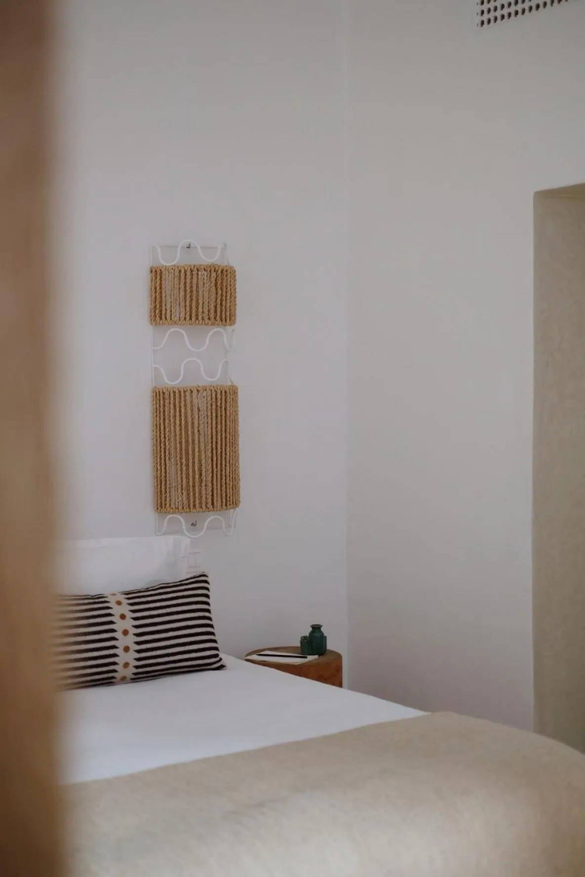 Bed in Riad L'Atelier
