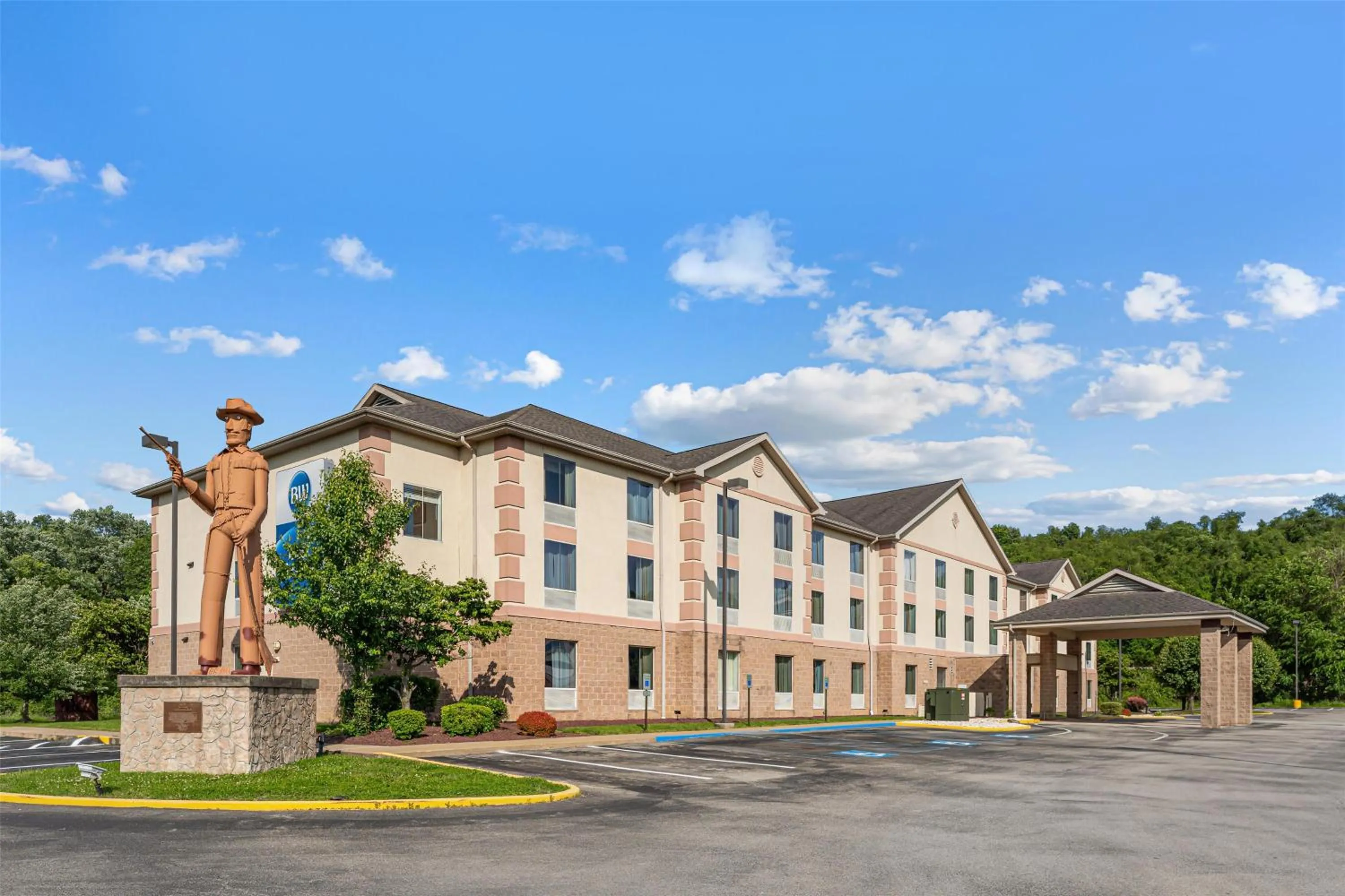 Property building in Best Western Garden Inn