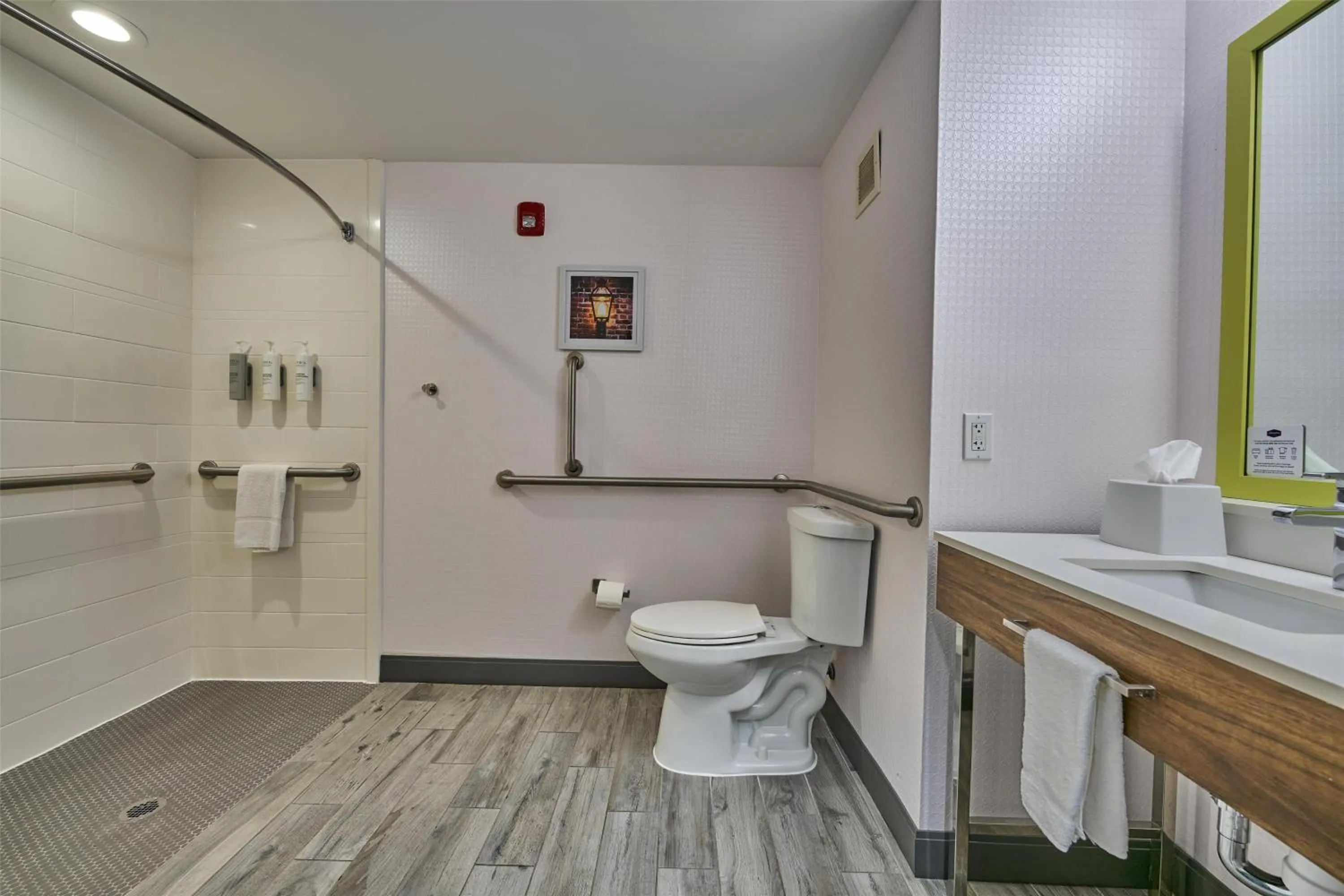 Bathroom in Hampton Inn Flemington