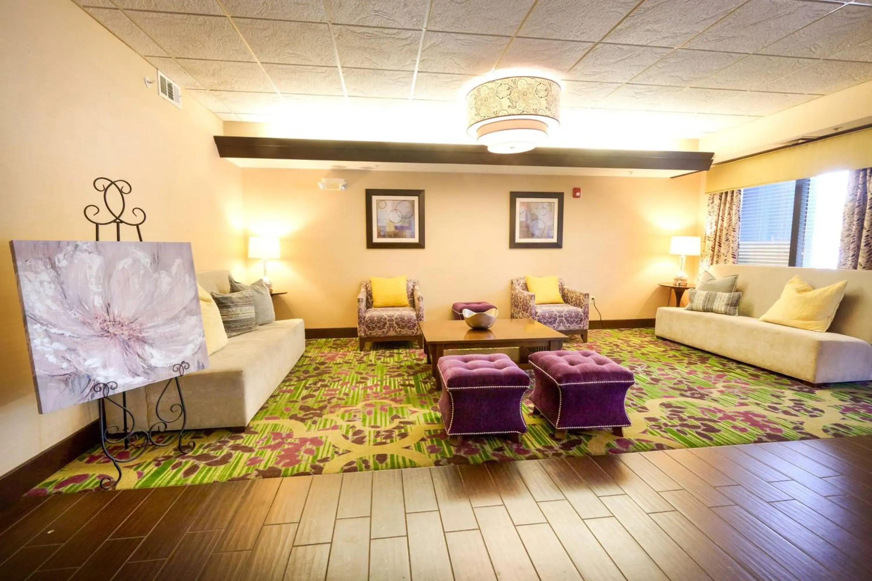 Lobby or reception in Hampton Inn Flemington Lobby or reception in Hampton Inn Flemington