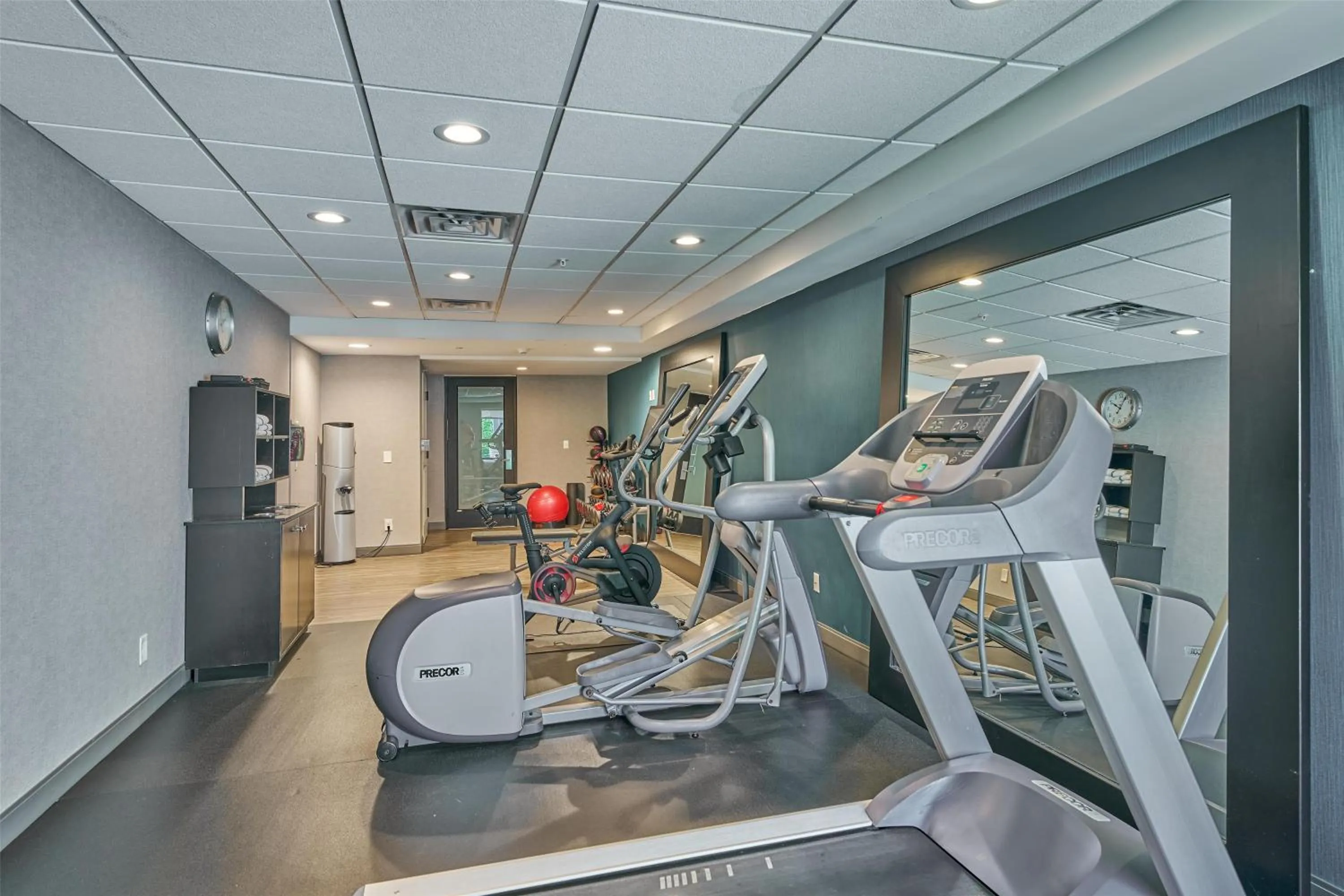 Fitness centre/facilities in Hampton Inn Flemington