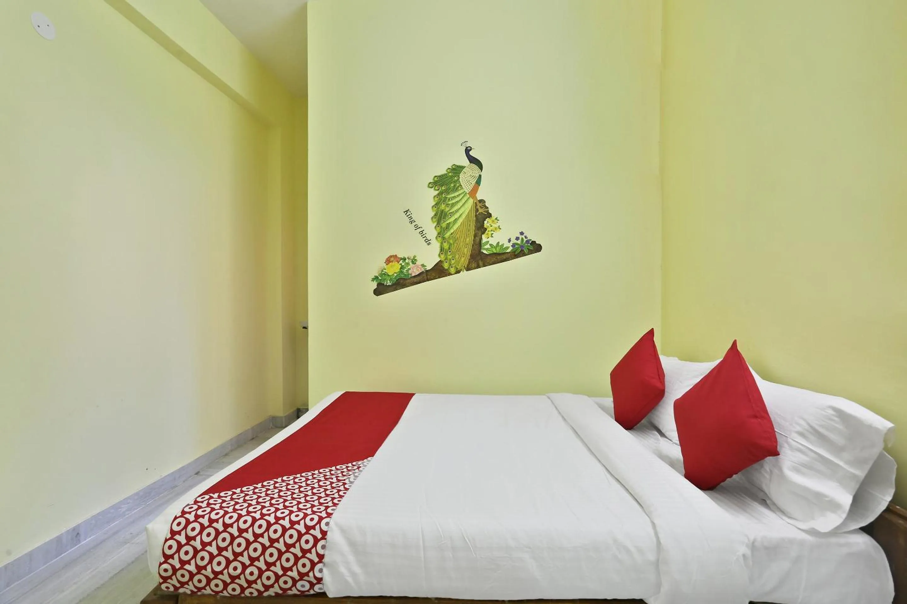 Bedroom, Bed in Hotel O Happi Stay Inn