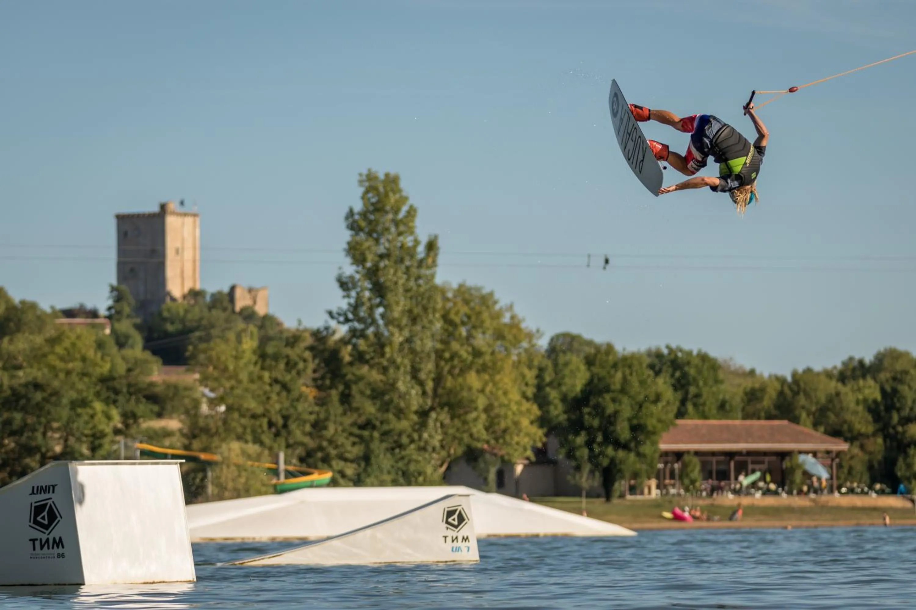 Lake view in La Galuche