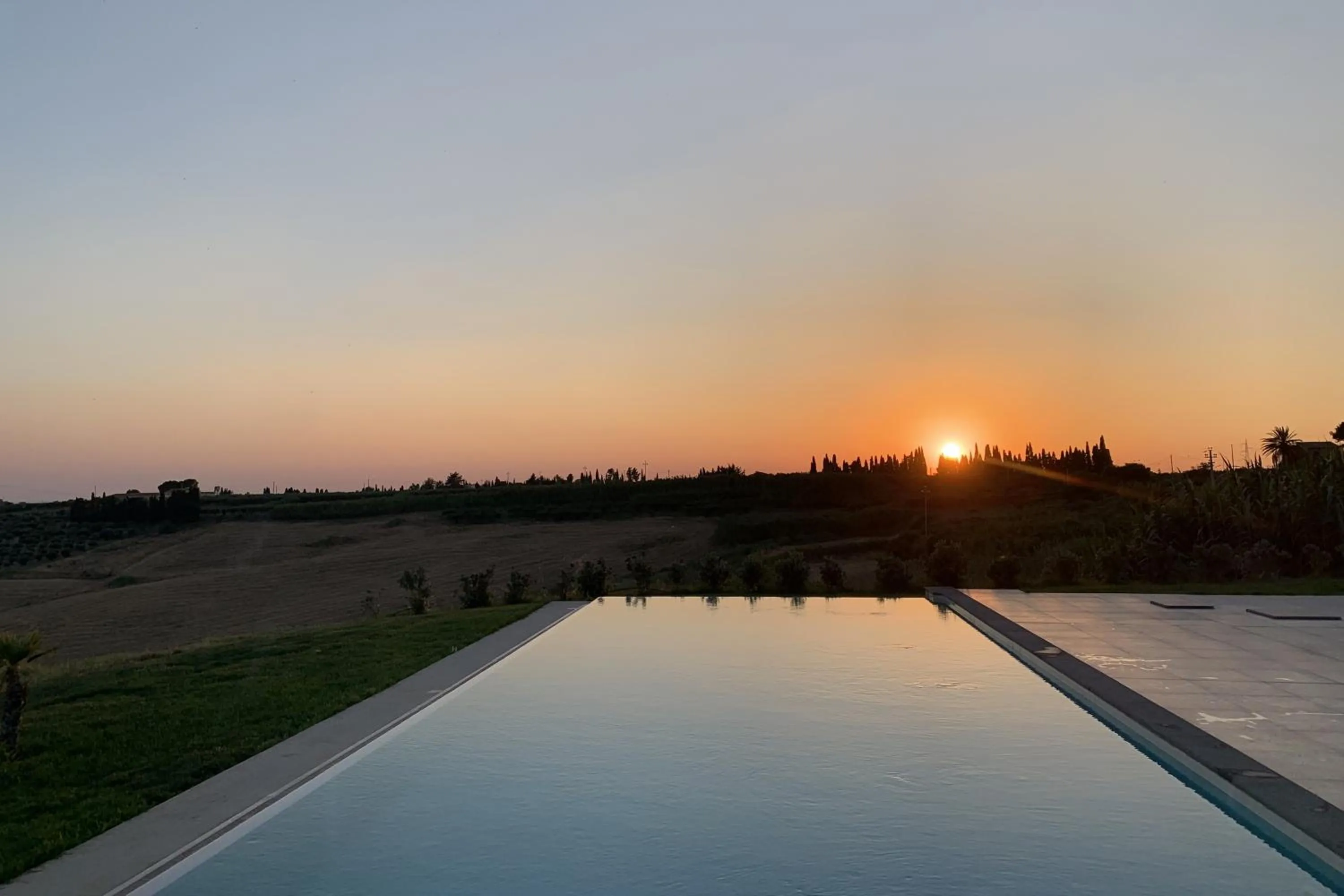 Swimming pool in Torre Bonera. Green Resort