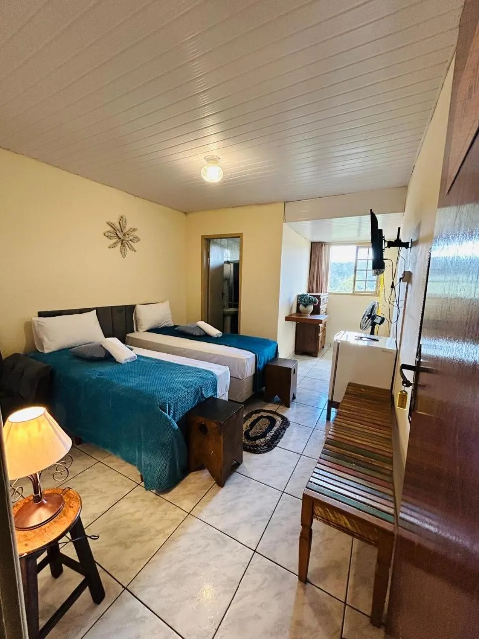 Photo of the whole room, Bed in Hospedaria Vila Rica - 1 km do centro histórico