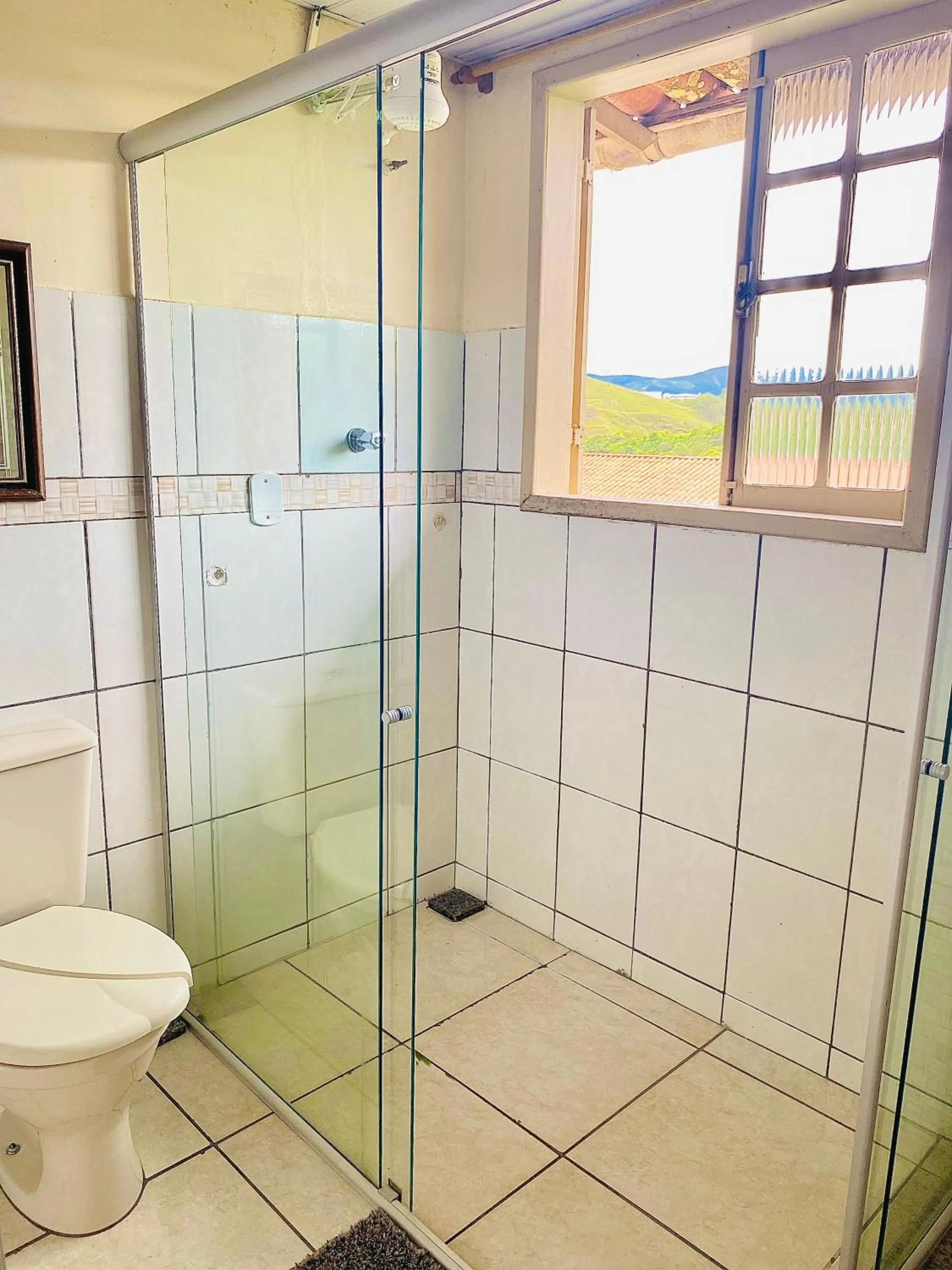 Bathroom in Hospedaria Vila Rica - 1 km do centro histórico