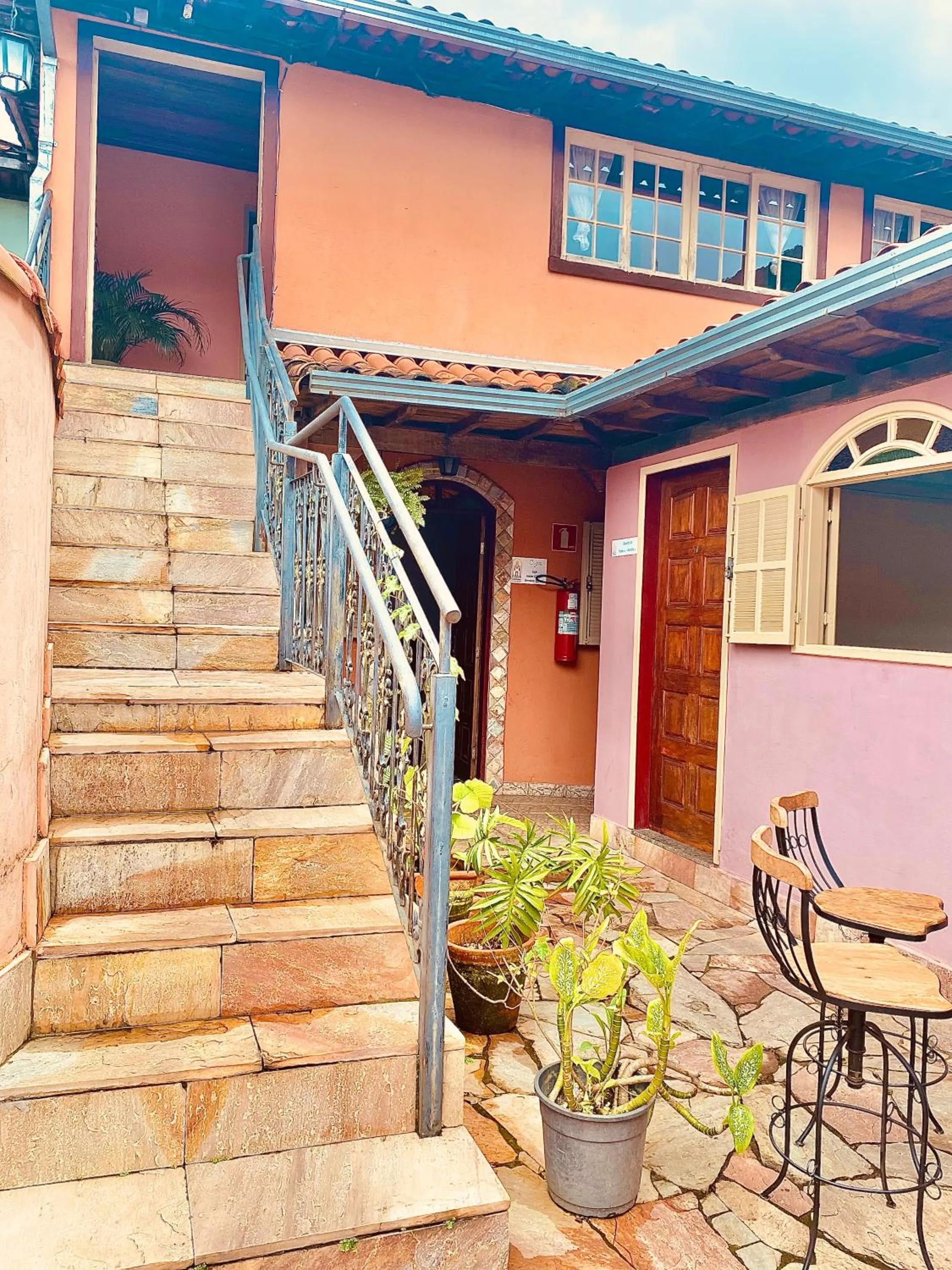 Facade/entrance in Hospedaria Vila Rica - 1 km do centro histórico