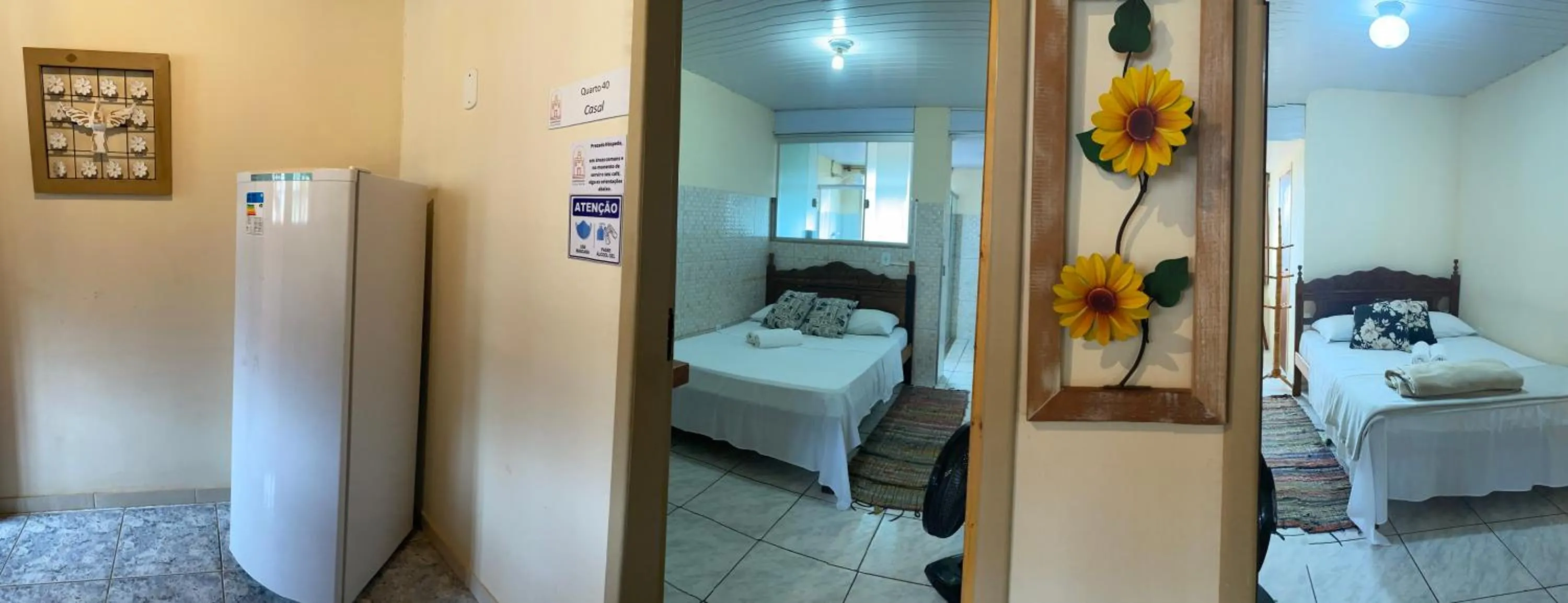 Photo of the whole room, Bed in Hospedaria Vila Rica - 1 km do centro histórico