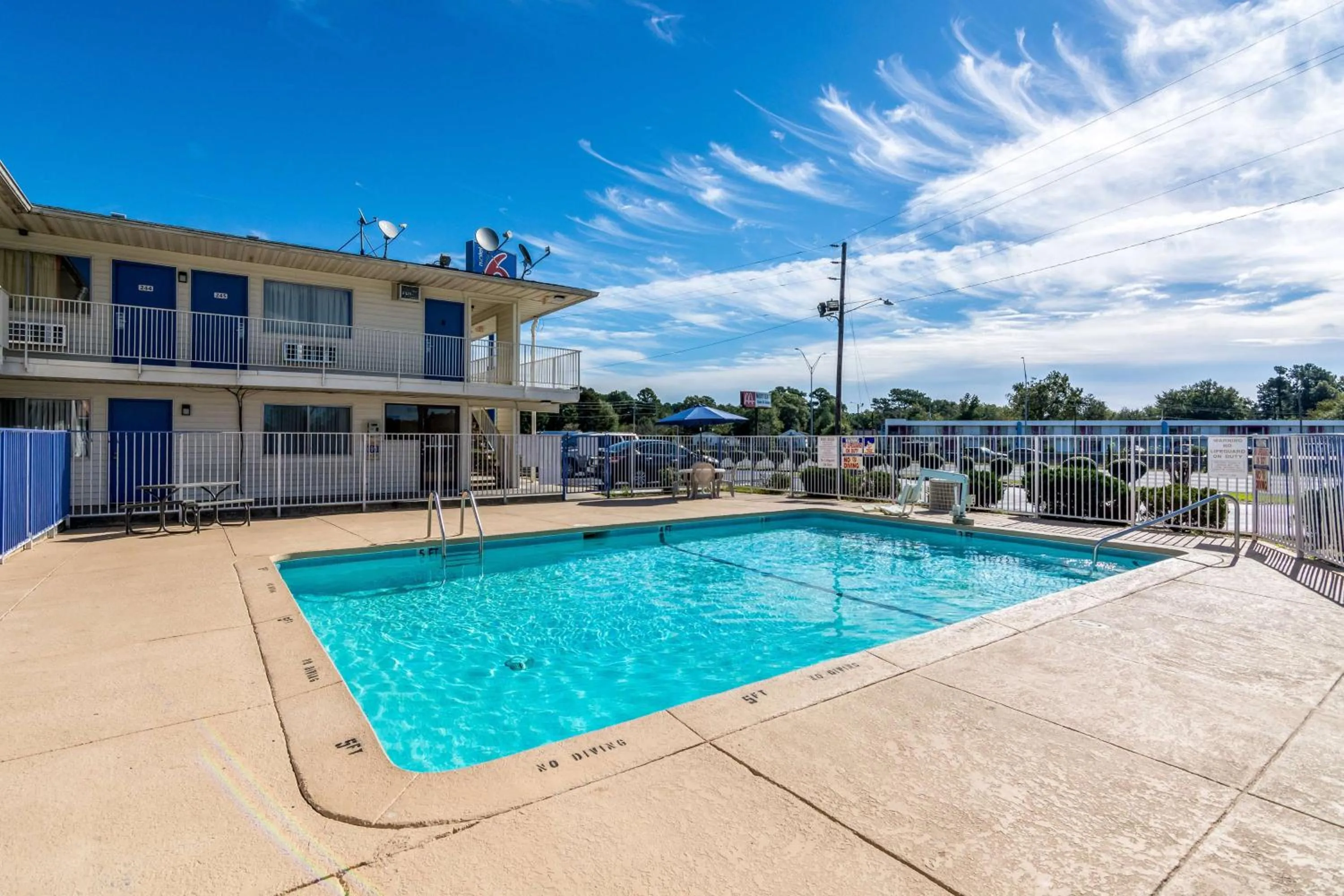 On site in Motel 6-Lumberton, NC