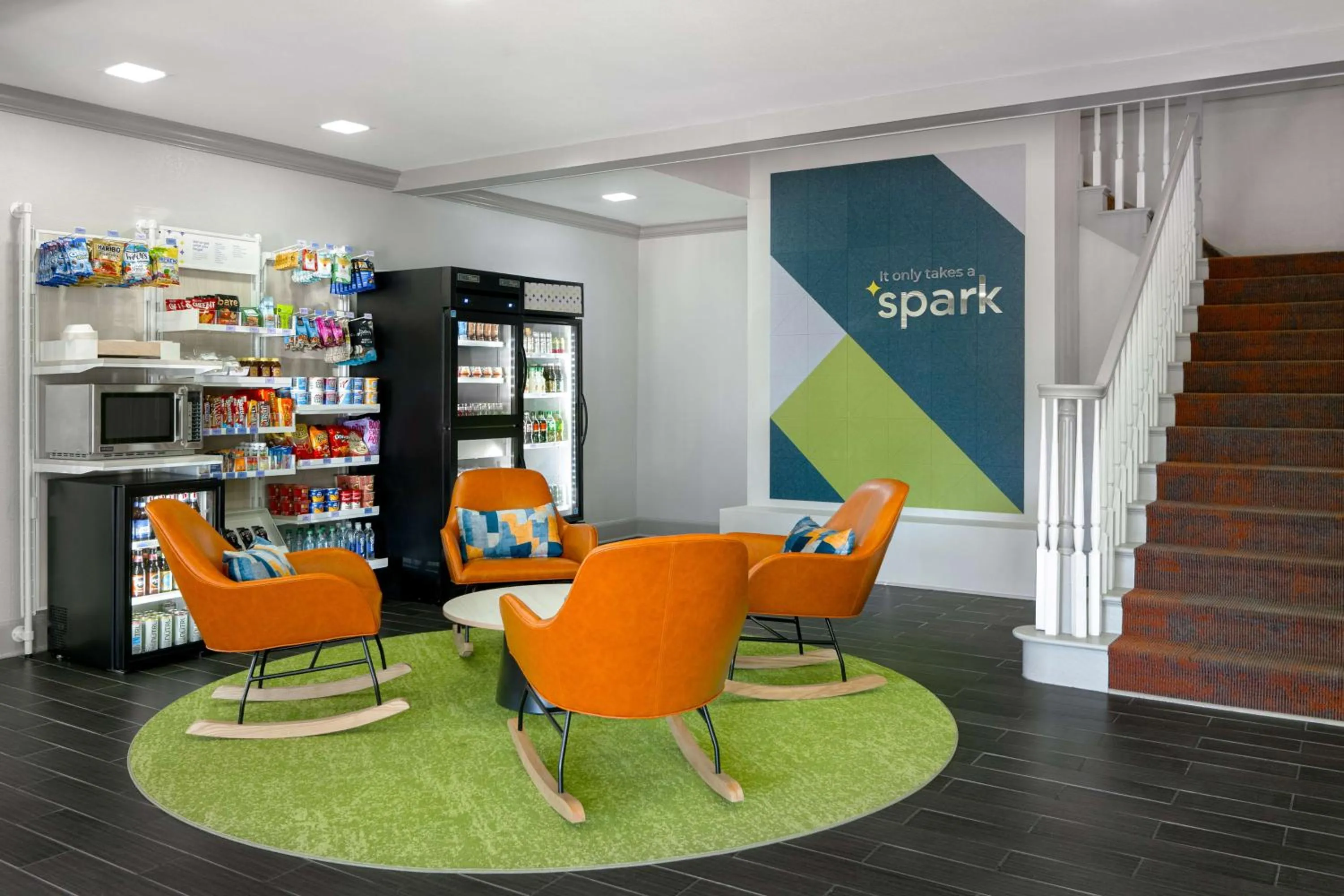 Lobby or reception in Spark by Hilton Destin