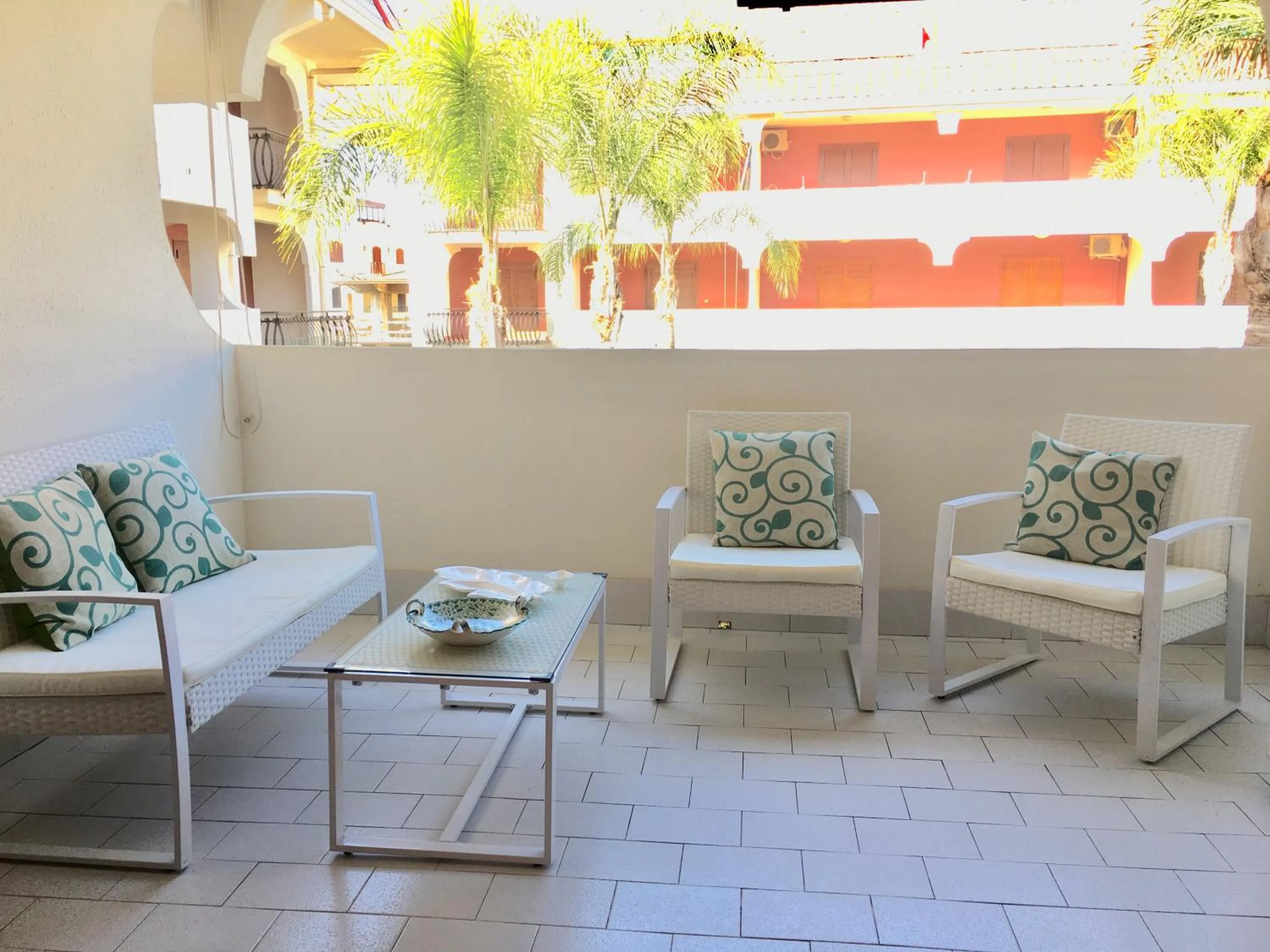 Balcony/Terrace in Baia degli Dei - Living La Nike