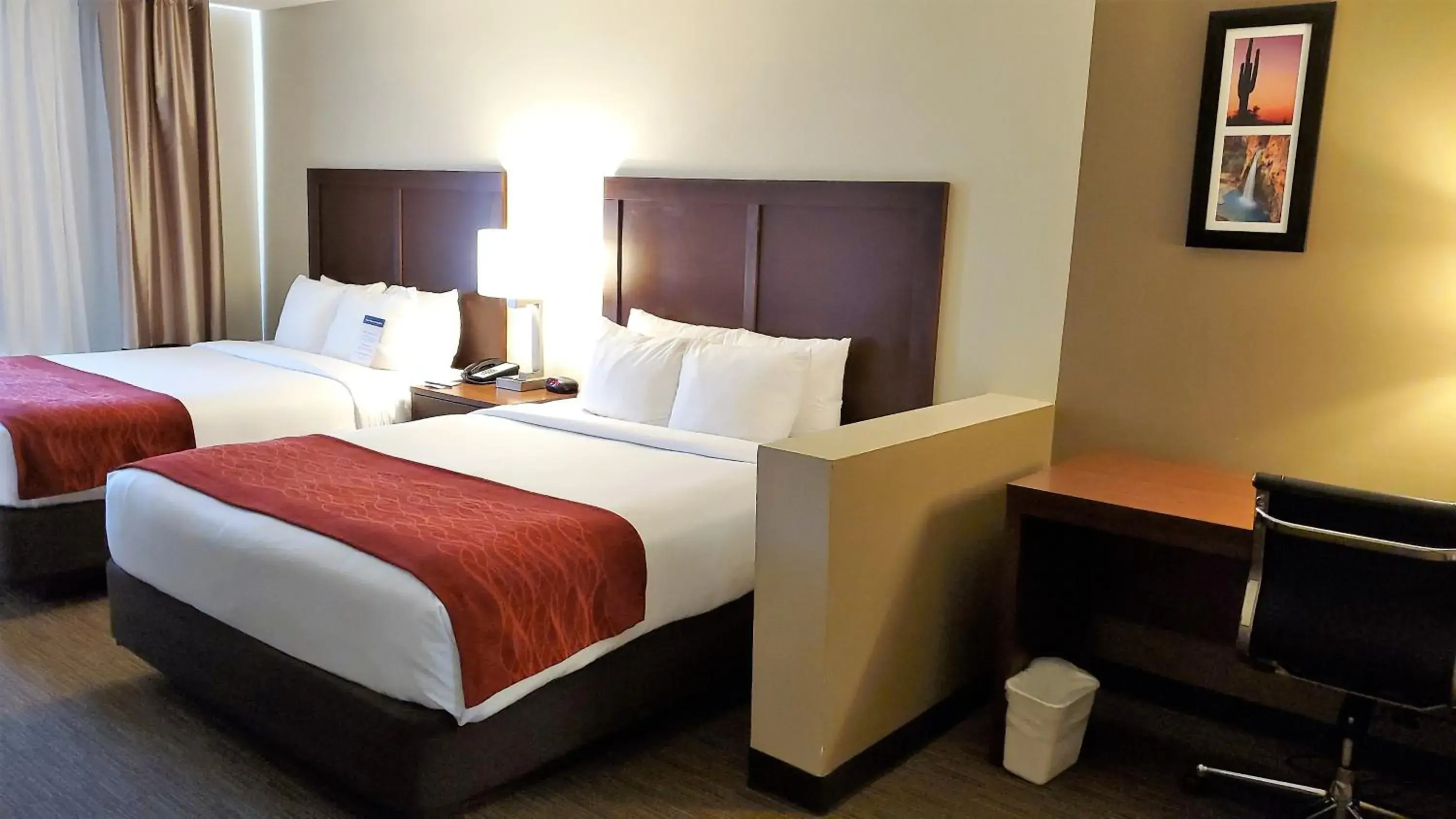 Bed in Comfort Inn & Suites Tempe Phoenix Sky Harbor Airport
