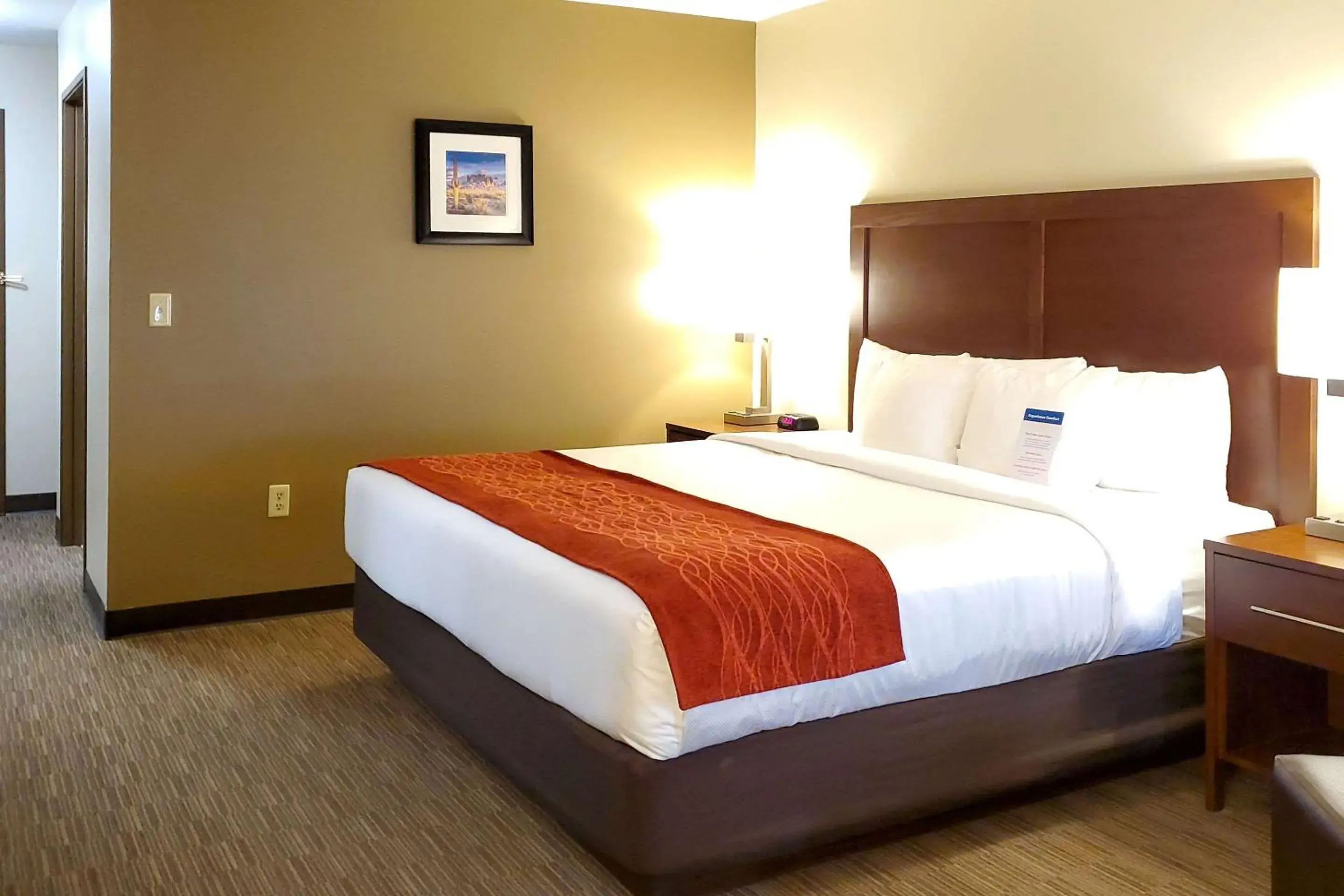 Photo of the whole room, Bed in Comfort Inn & Suites Tempe Phoenix Sky Harbor Airport