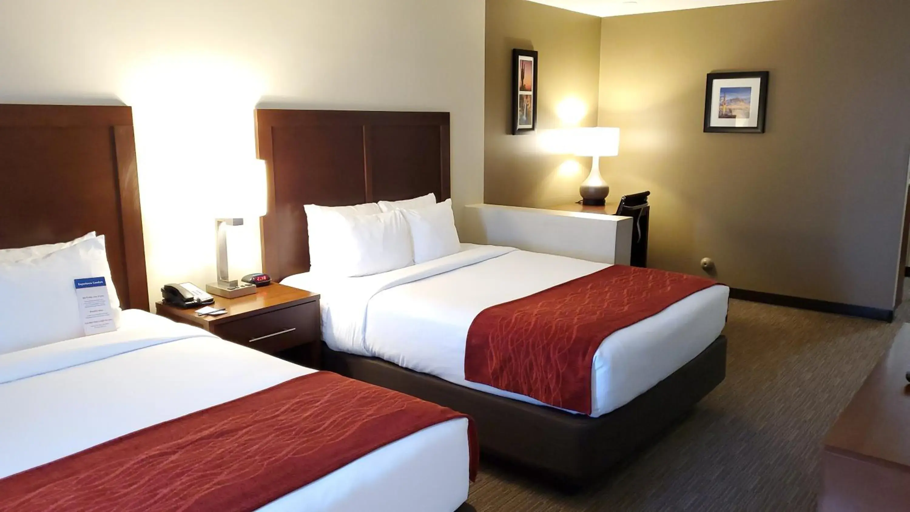 Bed in Comfort Inn & Suites Tempe Phoenix Sky Harbor Airport